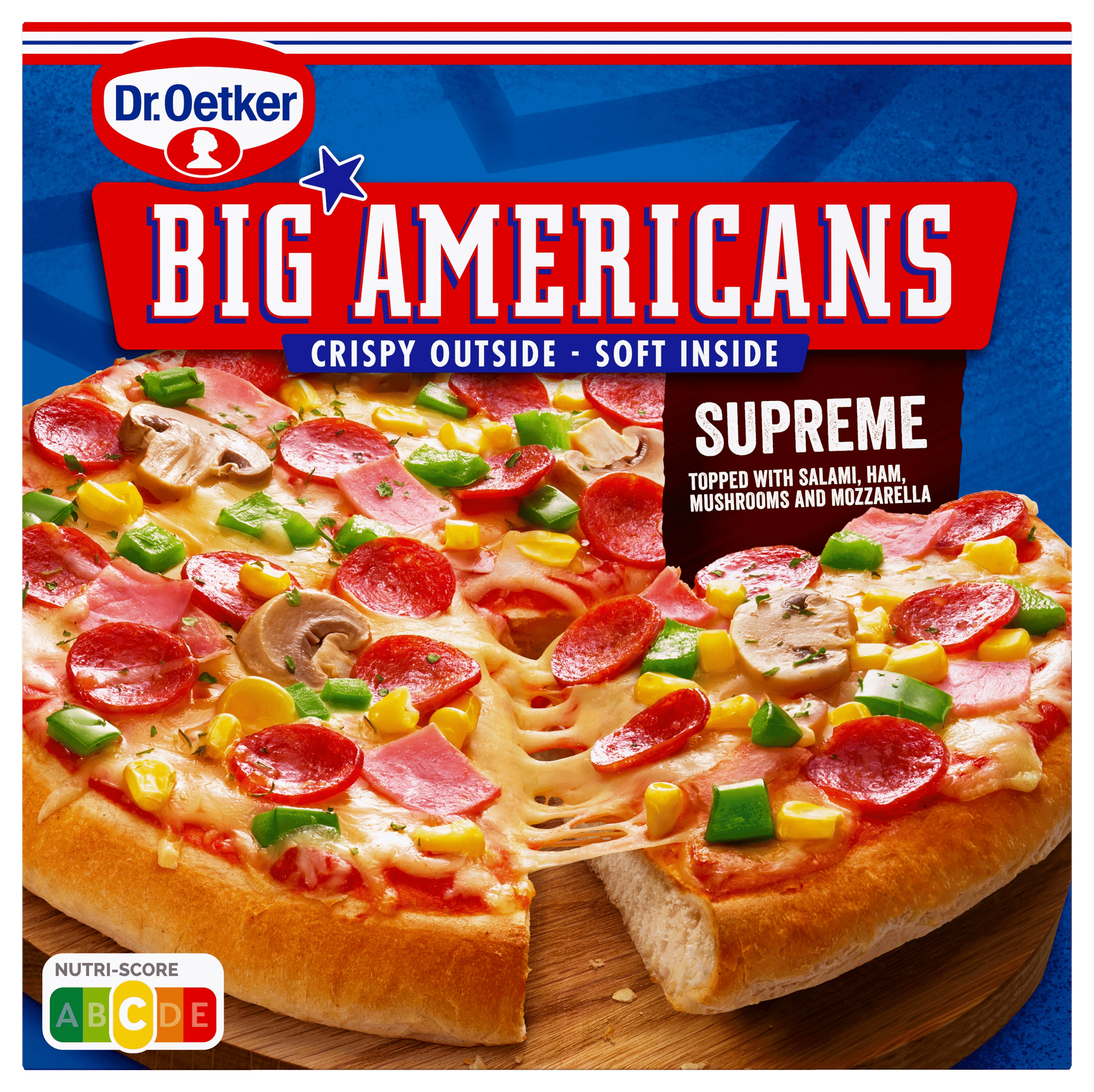 Dr. Oetker Big Americans pizza Supreme