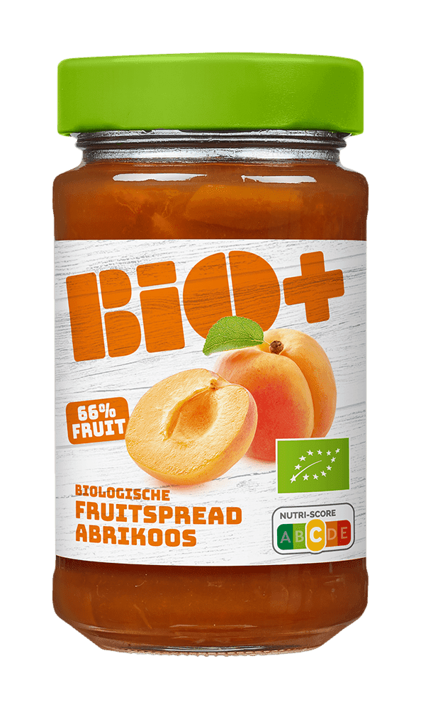 BIO+ Abrikozen fruitspread