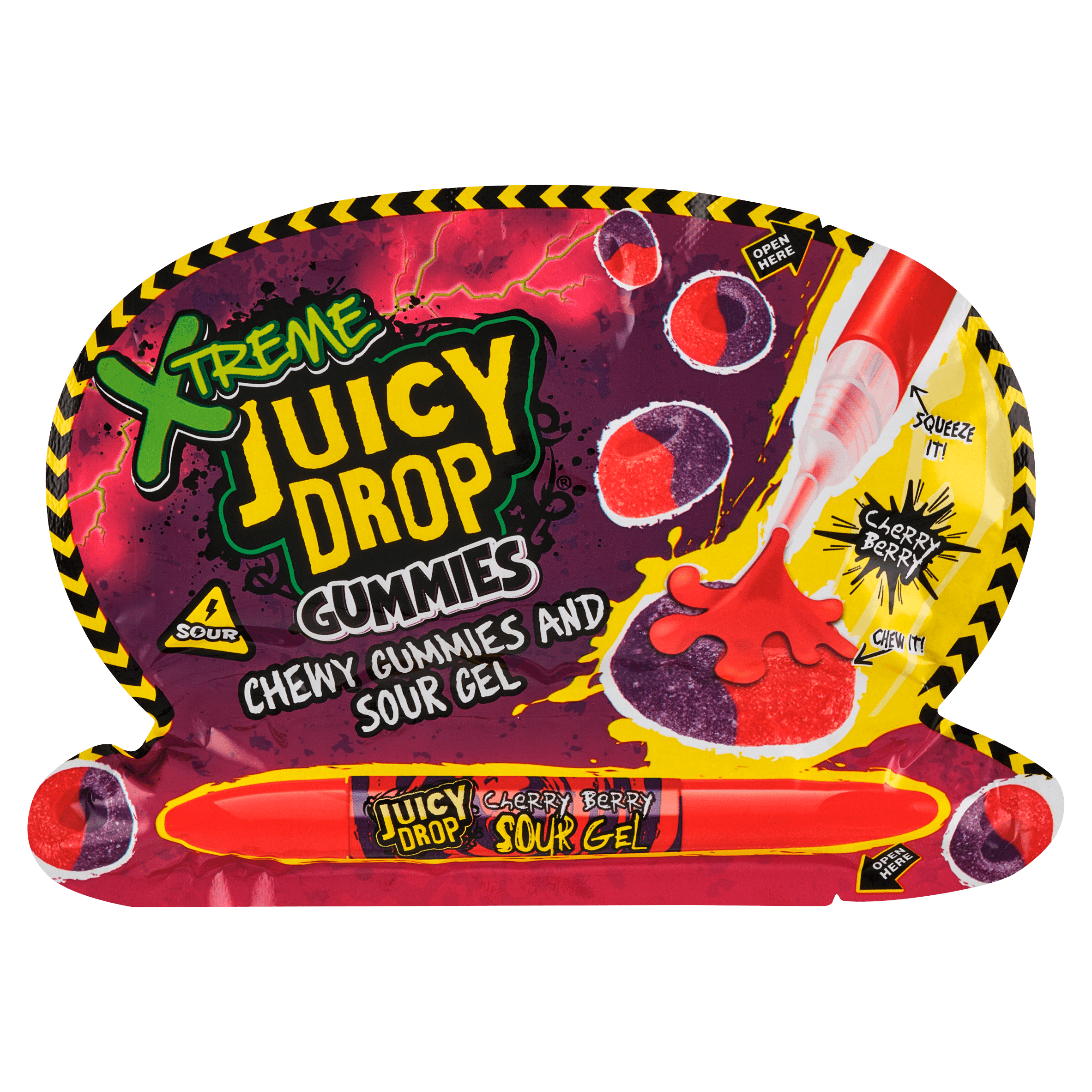 Bazooka Juicy drops gummies extreme