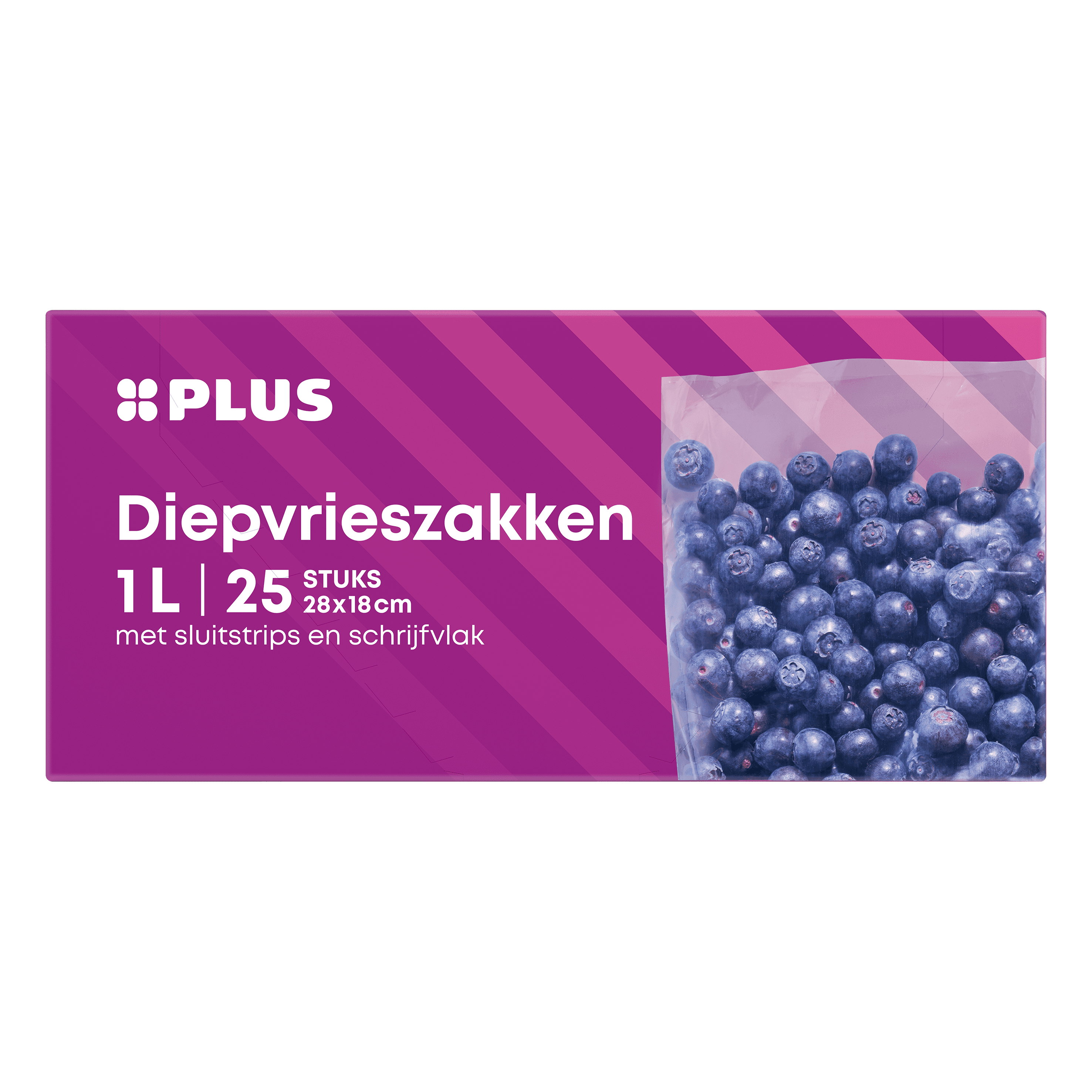 PLUS Diepvrieszakjes 1L