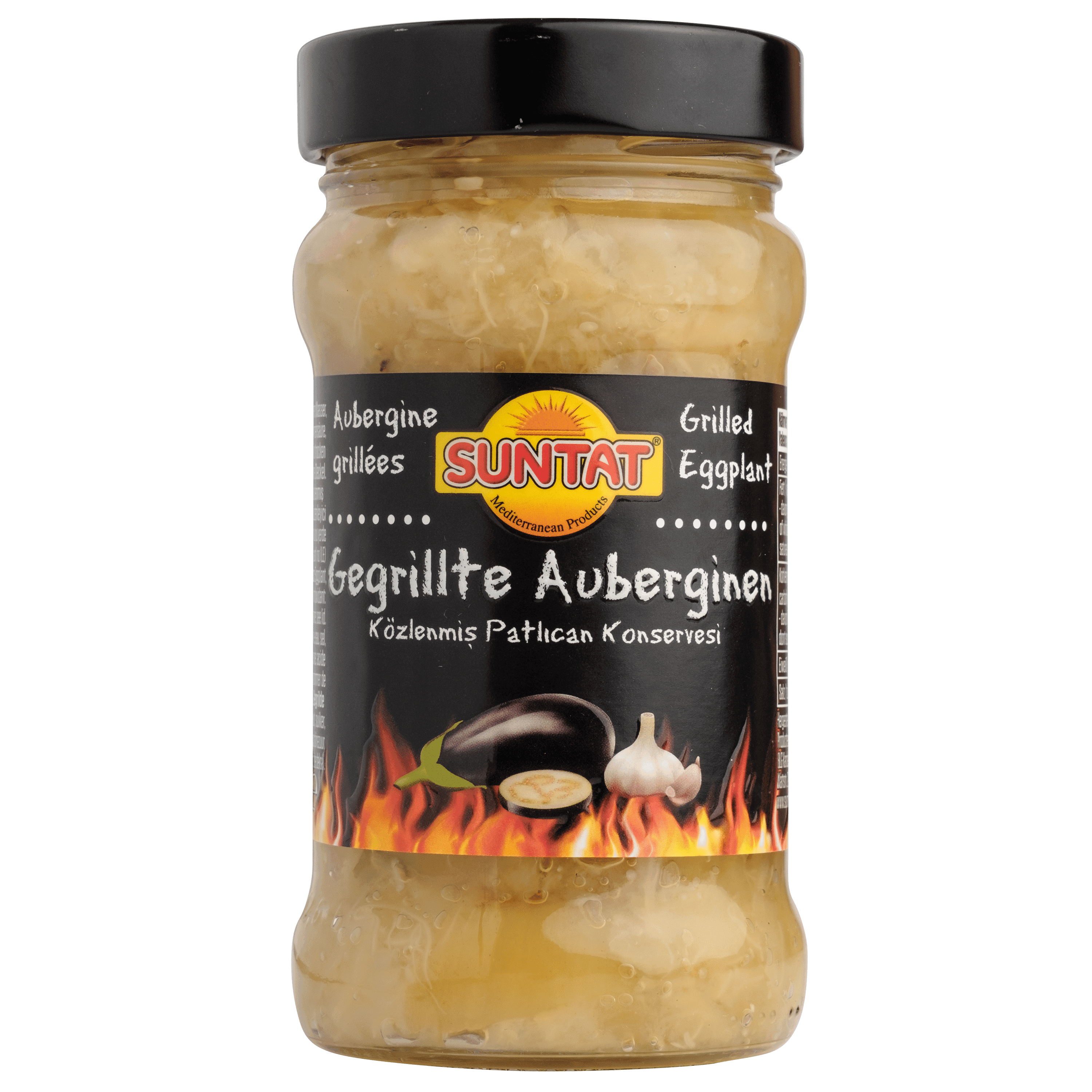 Baktat Gegrilde Aubergine