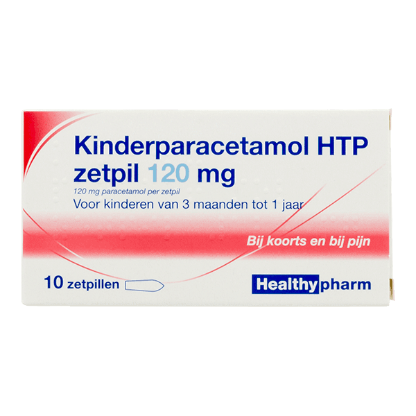 HTP Paracetamol zetpil 120mg