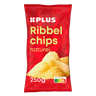 PLUS Ribbelchips naturel