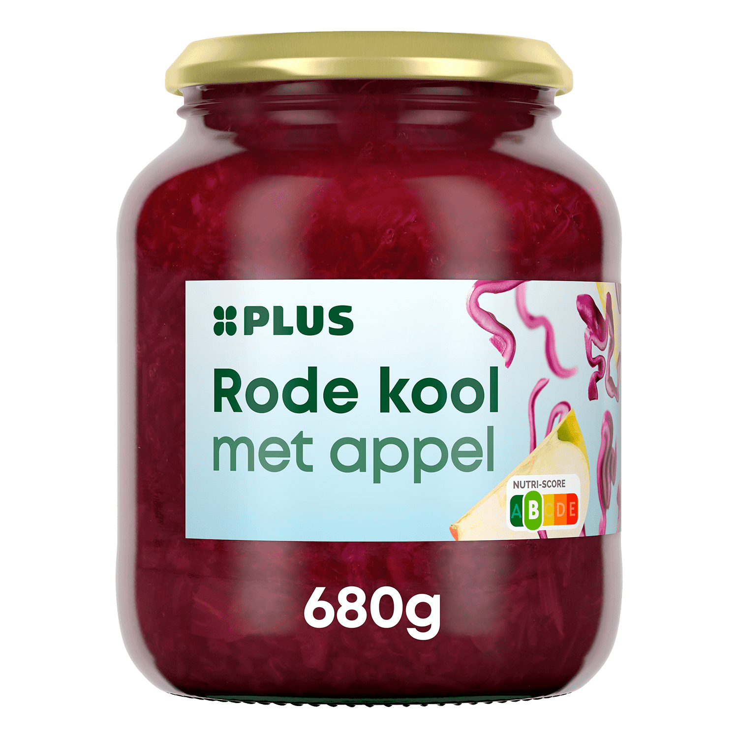 PLUS Rode kool met appel