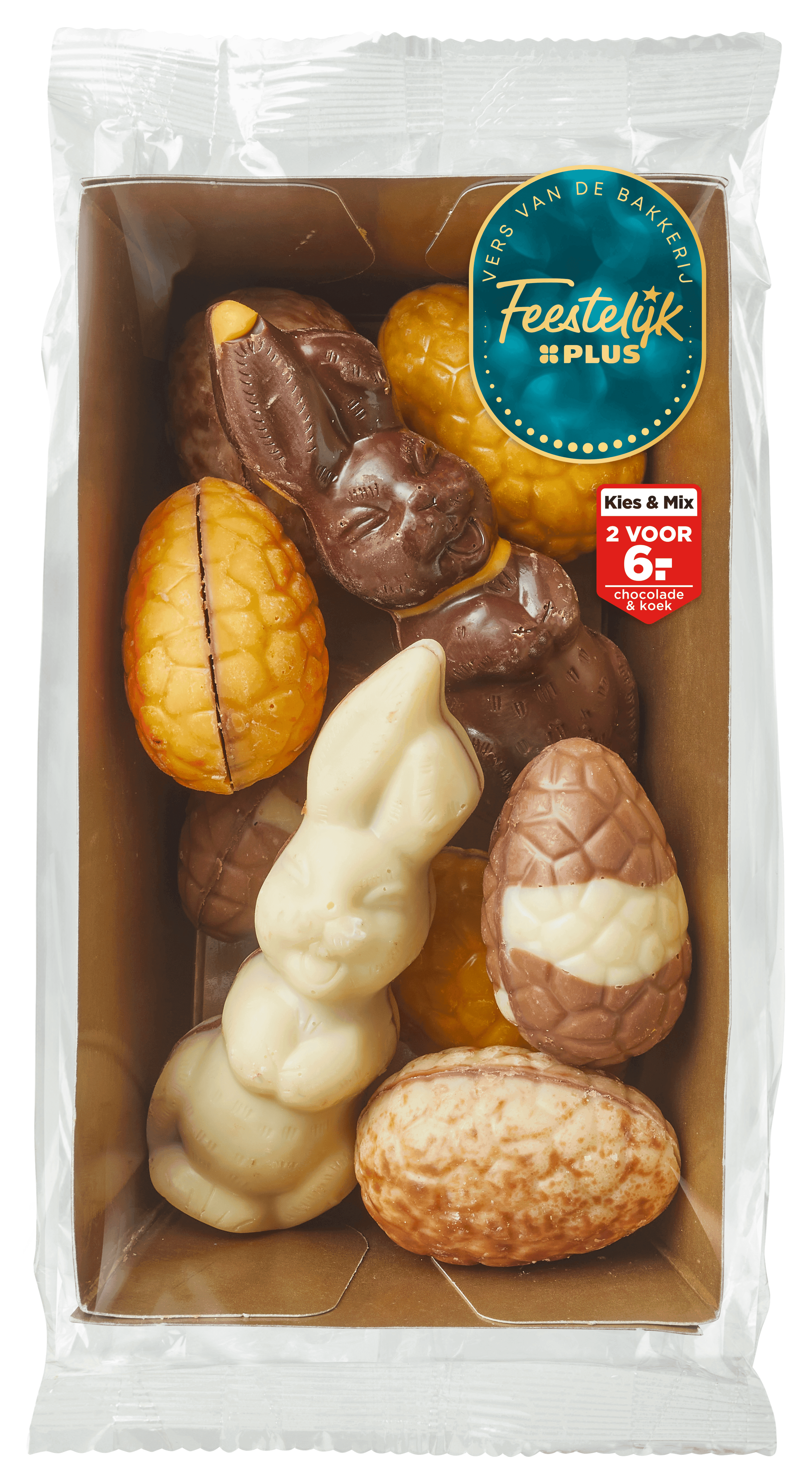 Feestelijk PLUS Chocolade paasmix