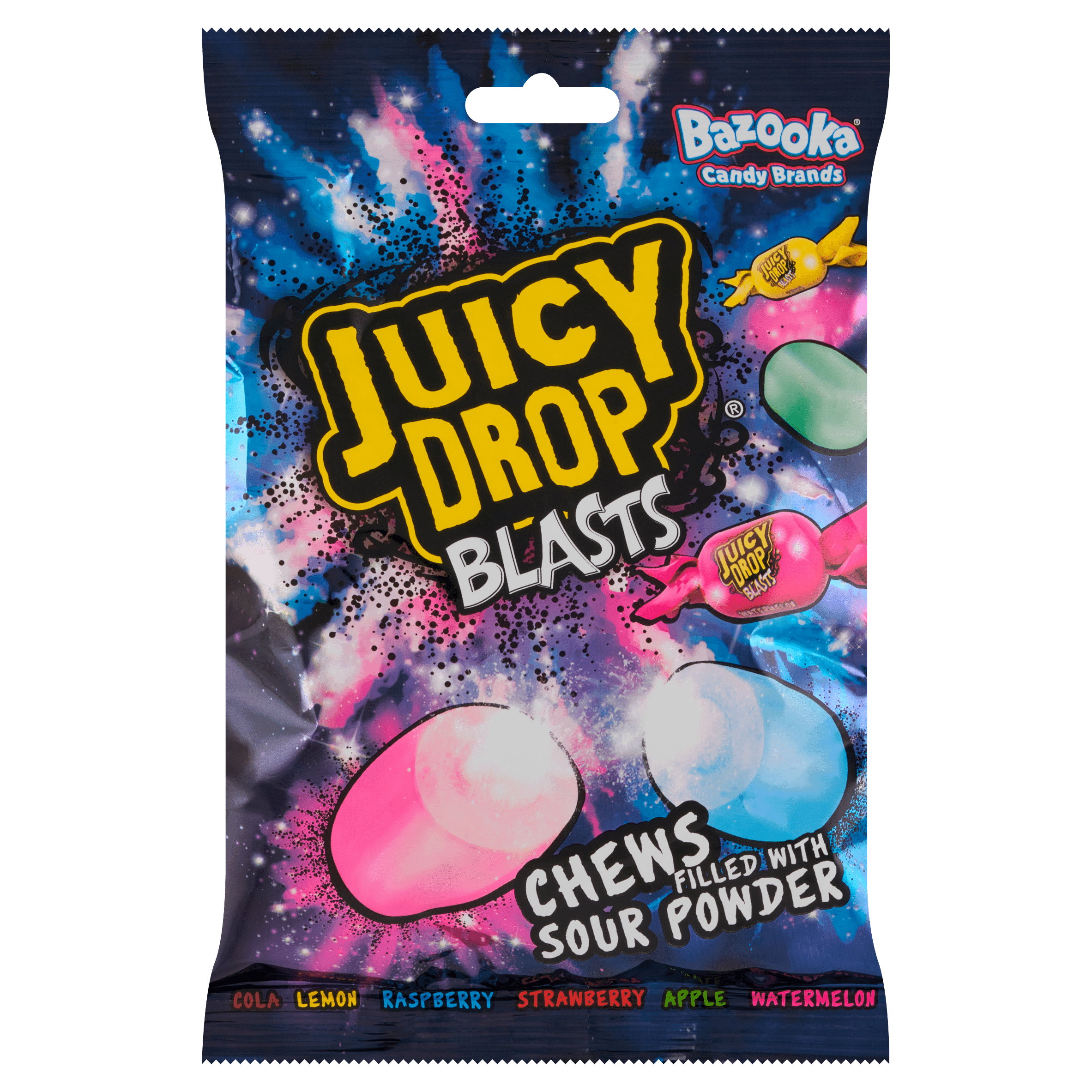 Bazooka Juicy drops blast