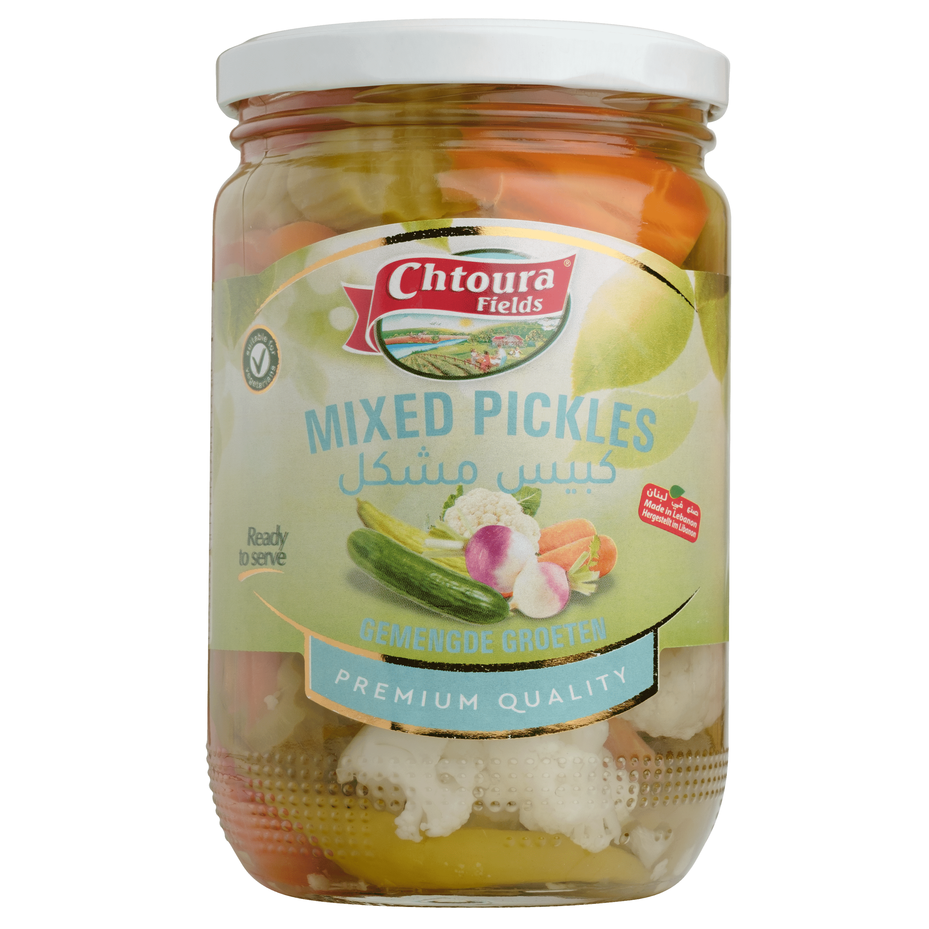 Chtoura gemengde augurken