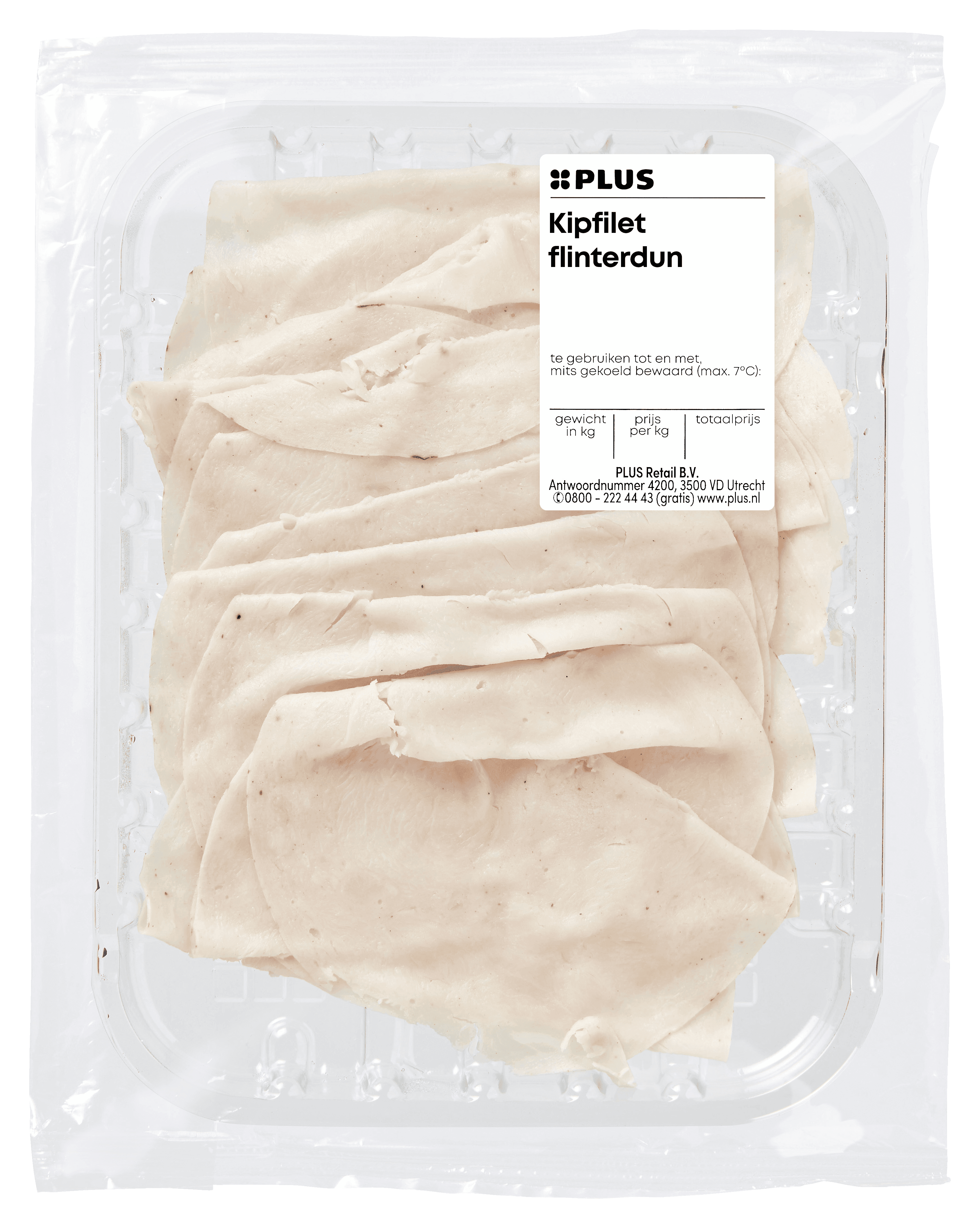 PLUS Kipfilet flinterdun