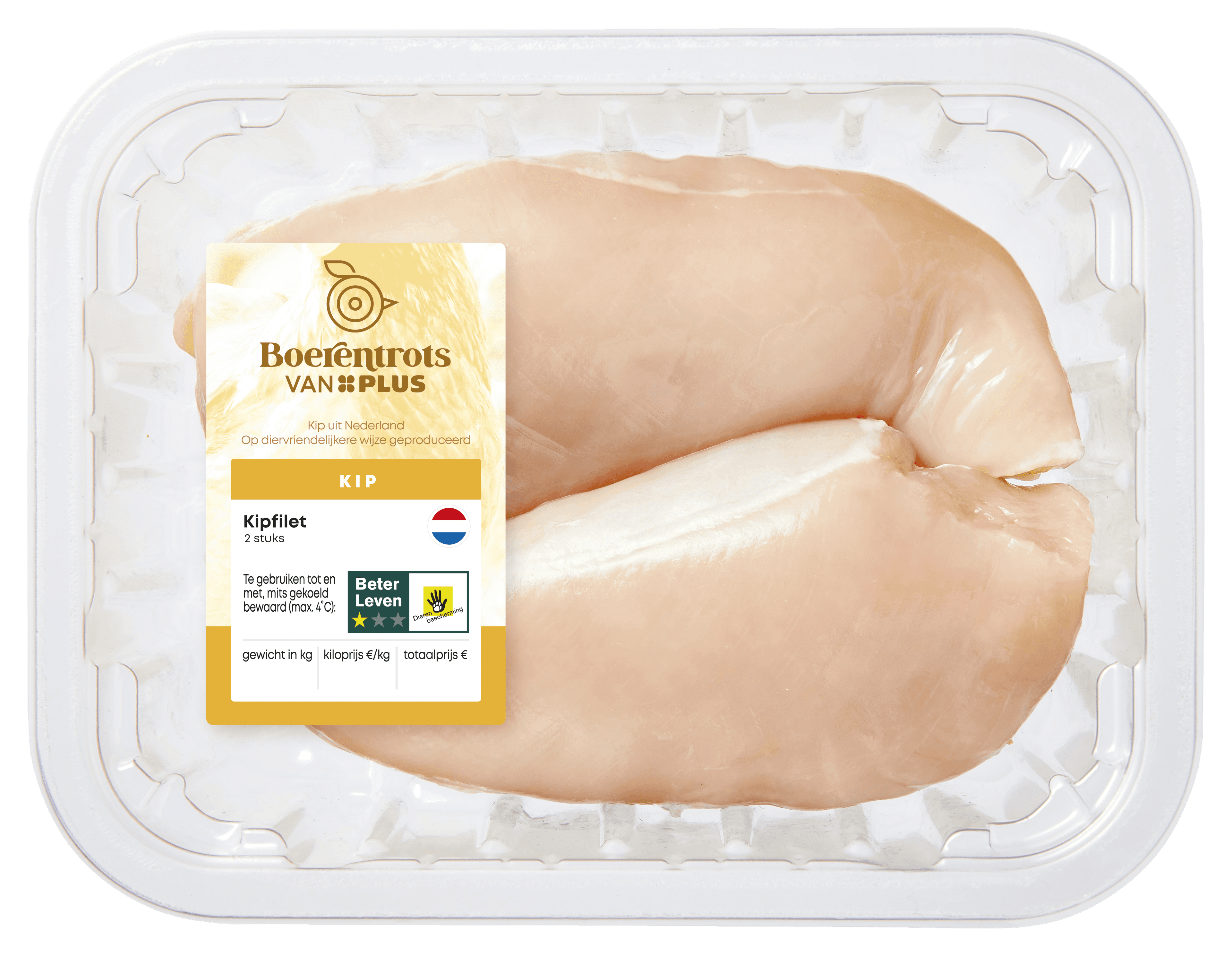 PLUS Boerentrots Kipfilet 2 stuks