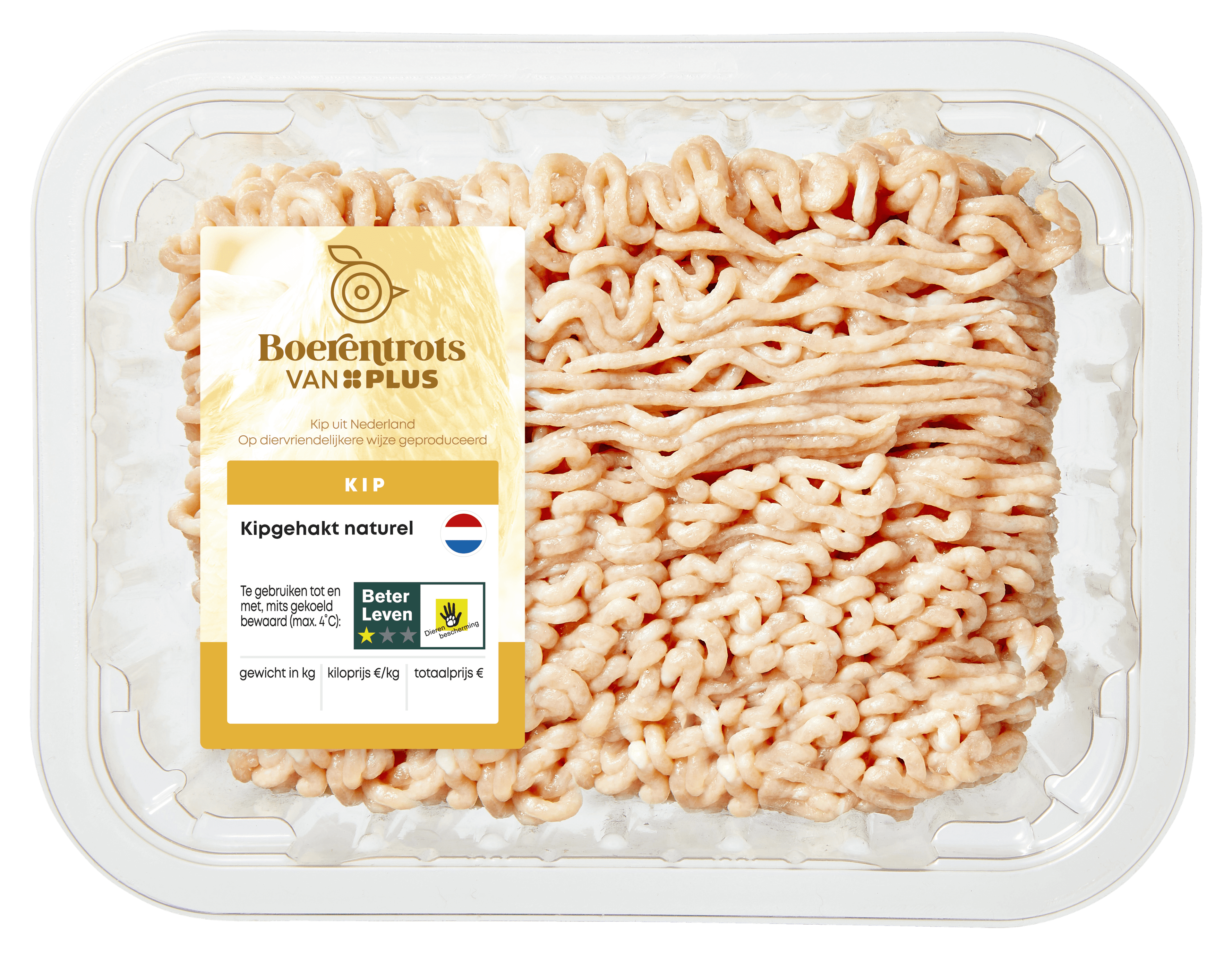 PLUS Boerentrots Kipgehakt naturel