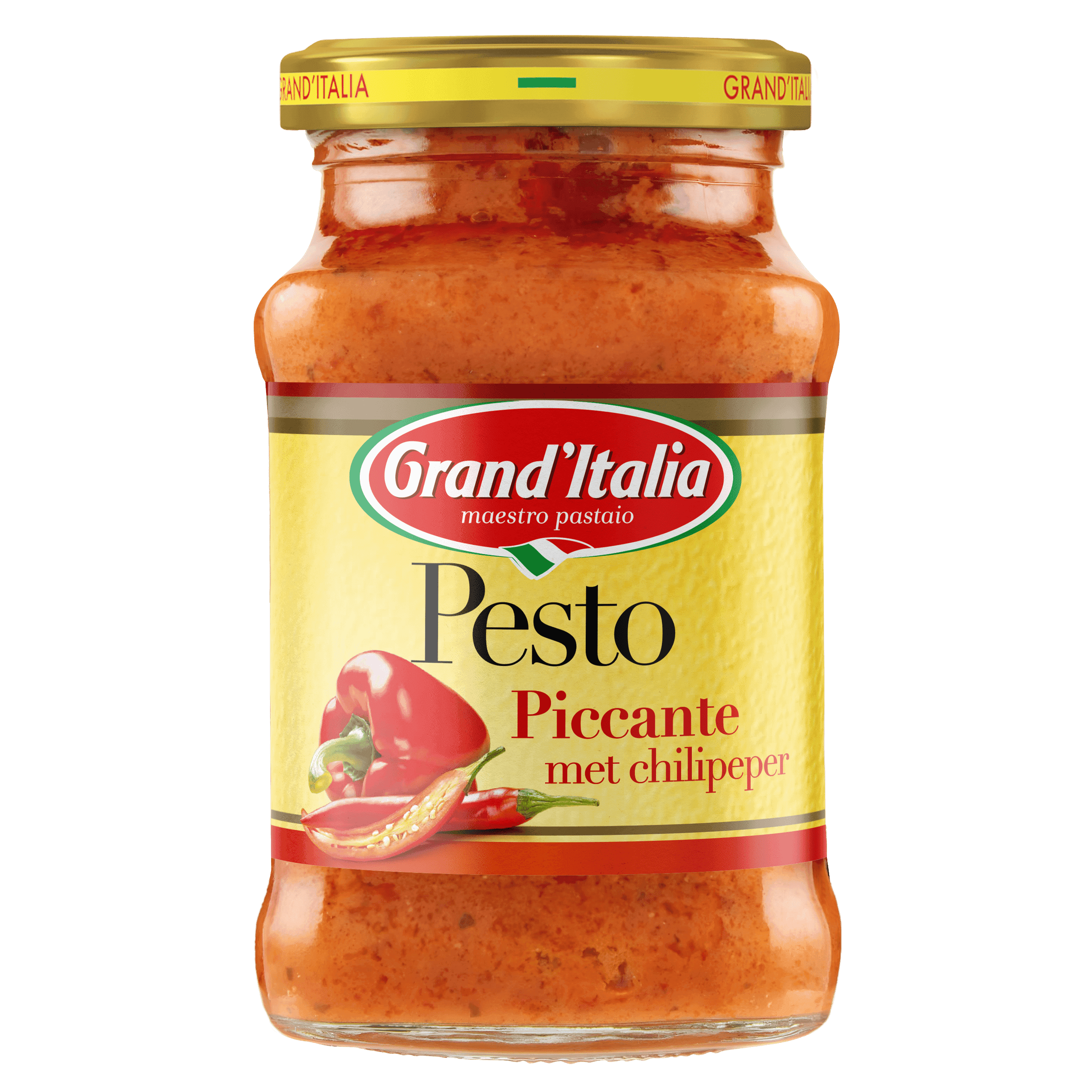 Grand'Italia Pesto Piccante met Chilipeper