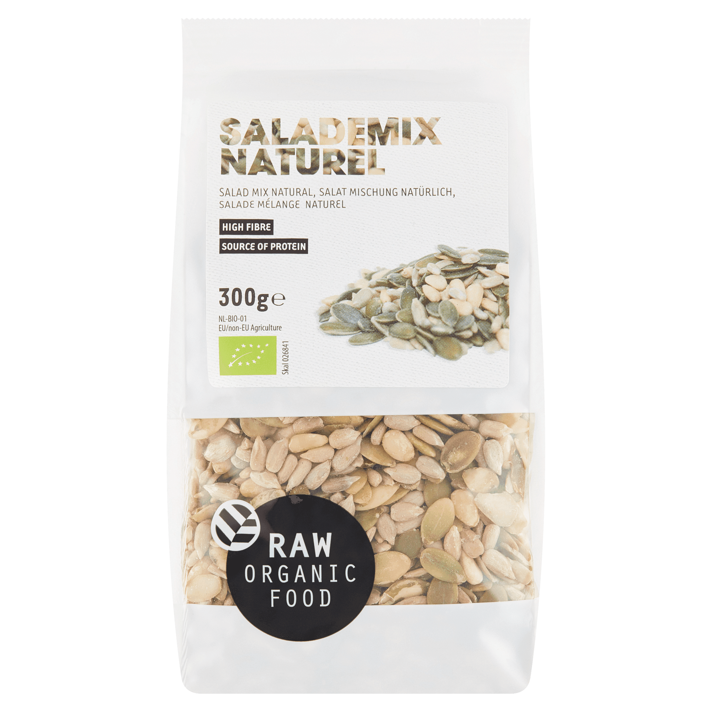 Raw Organic Food Salademix naturel