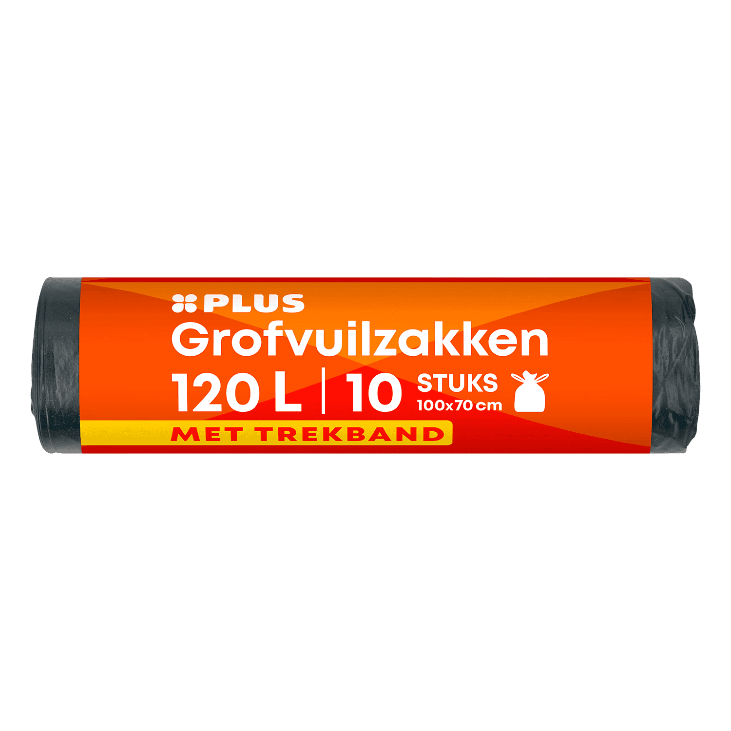PLUS Grofvuilzakken 120L