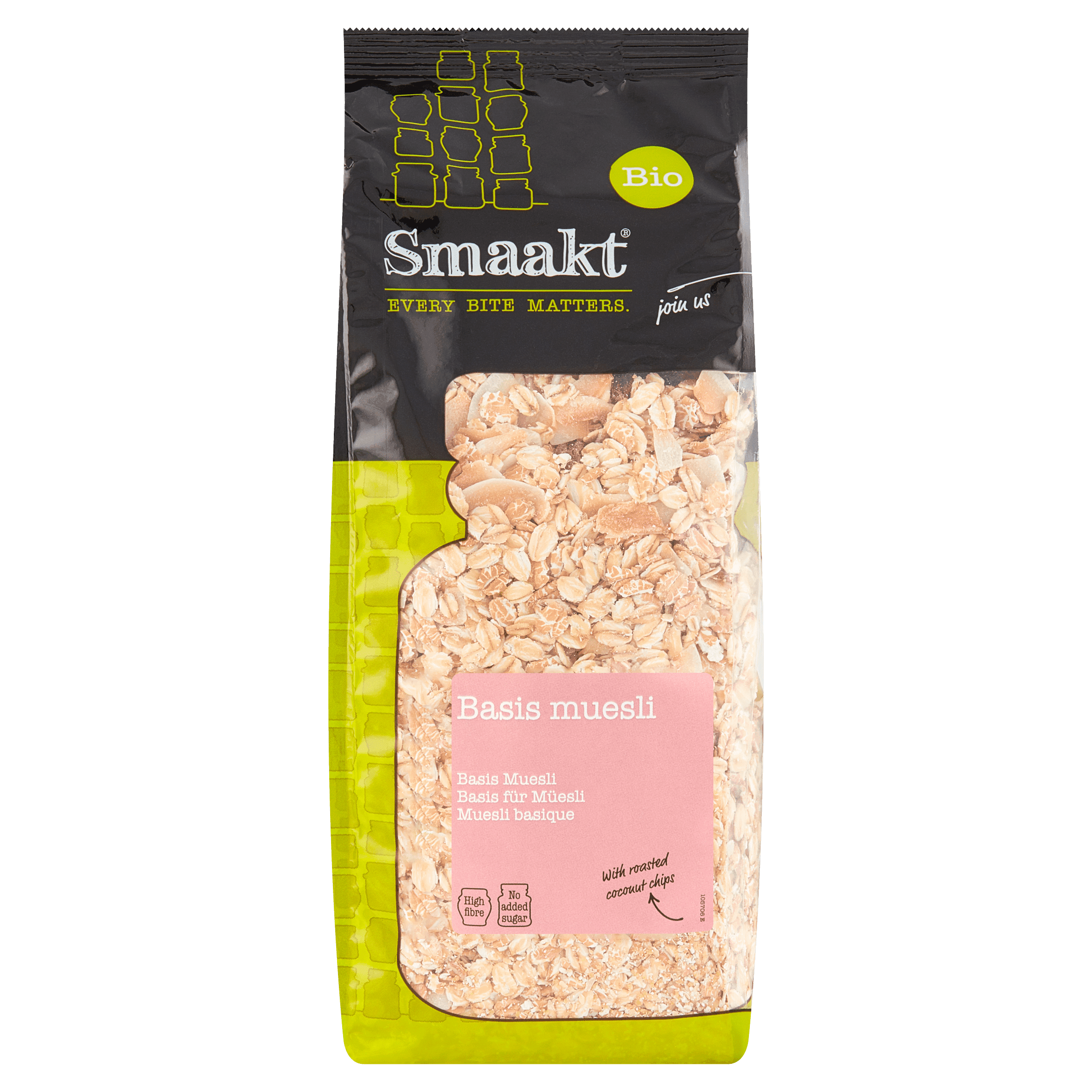 Smaakt Basis muesli bio