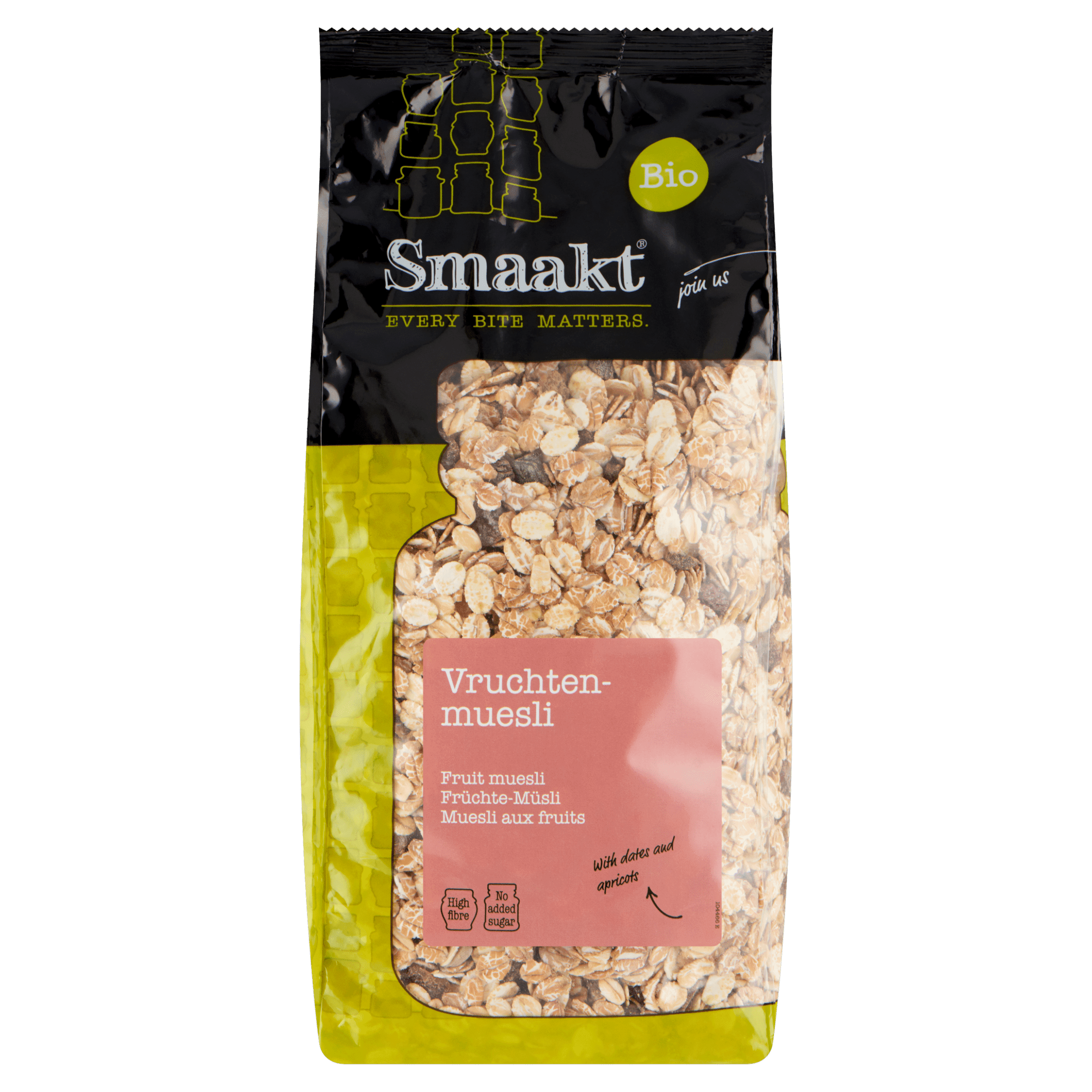 Smaakt Vruchtenmuesli bio