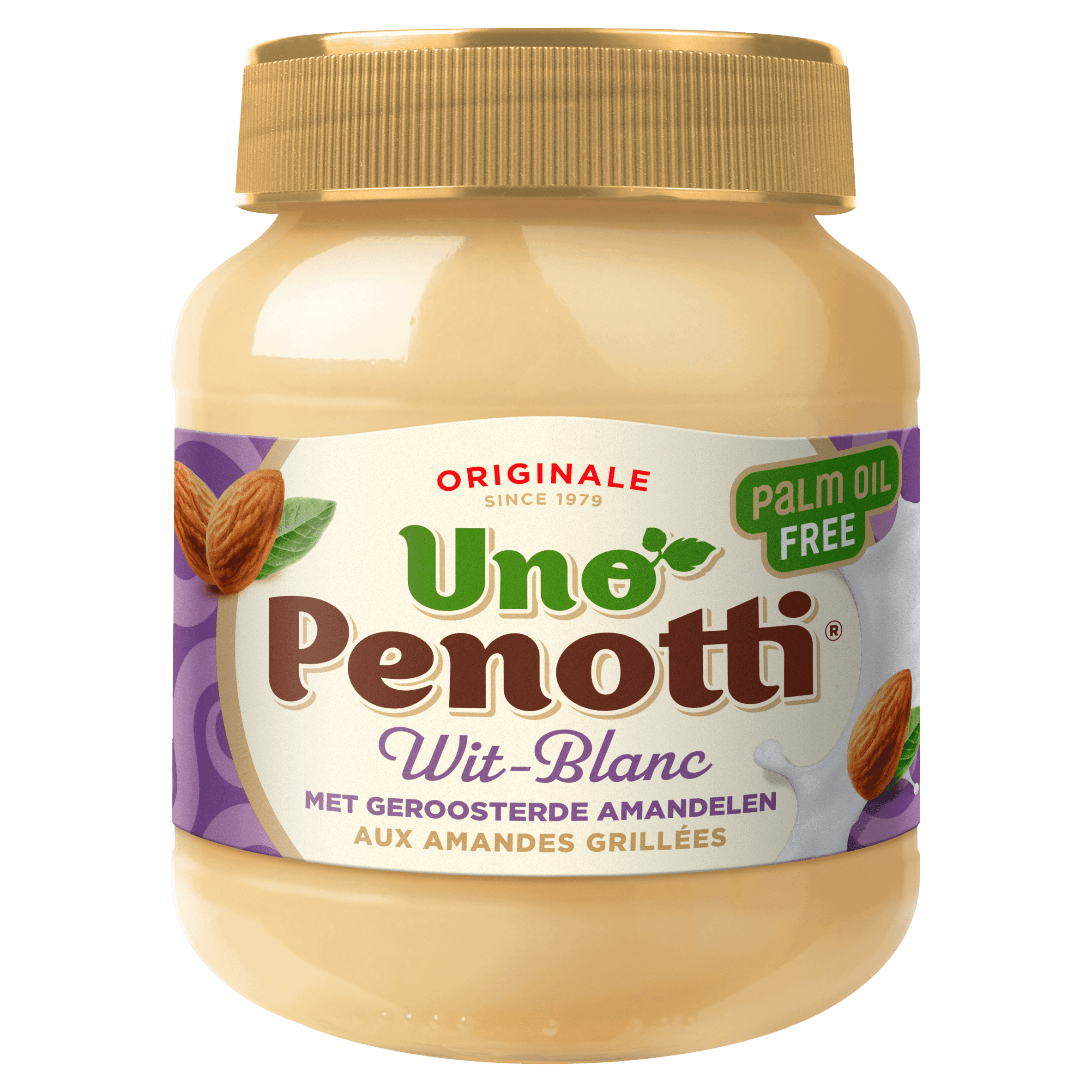 Uno Penotti Wit met geroosterde amandelen