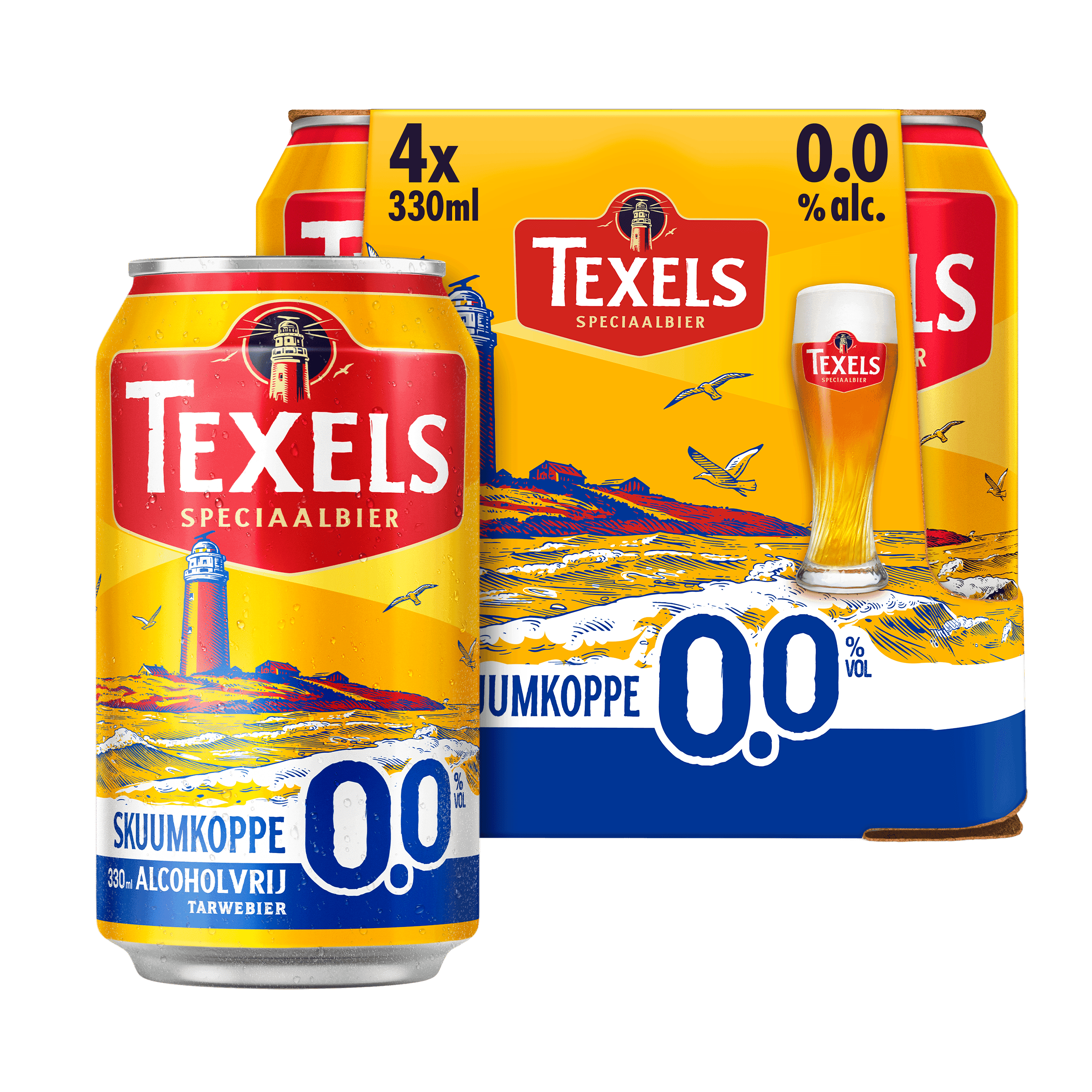 Texels Skuumkoppe 0.0 bier blik