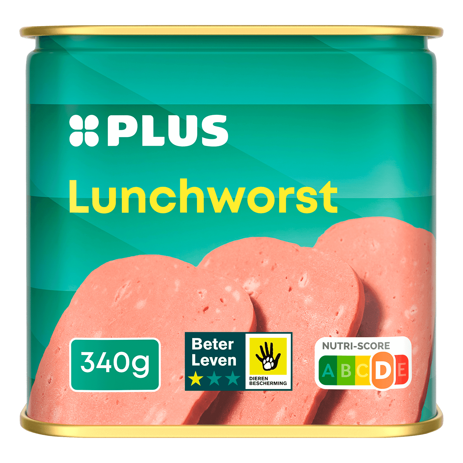 PLUS Lunchworst BLK 1 ster