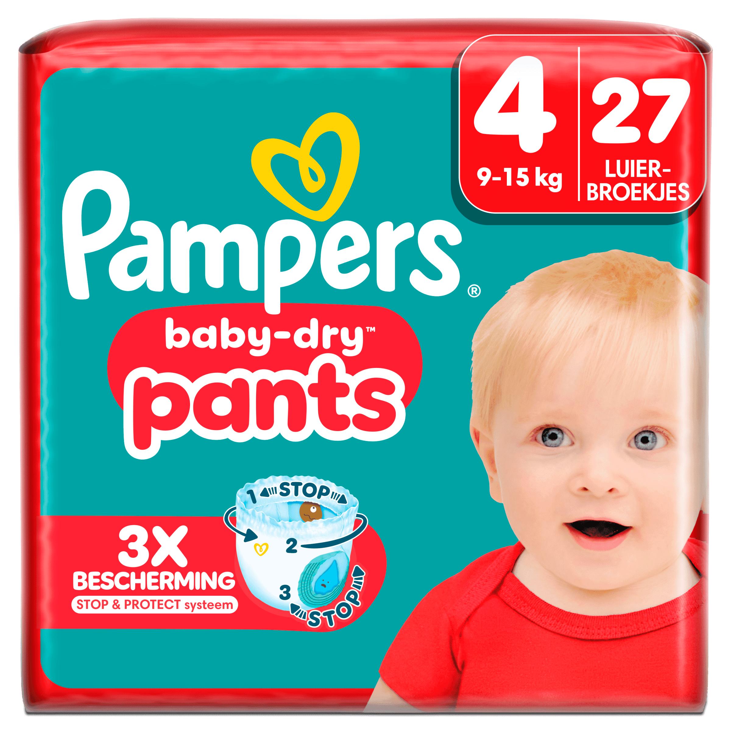 Pampers Baby-dry pants maat 4