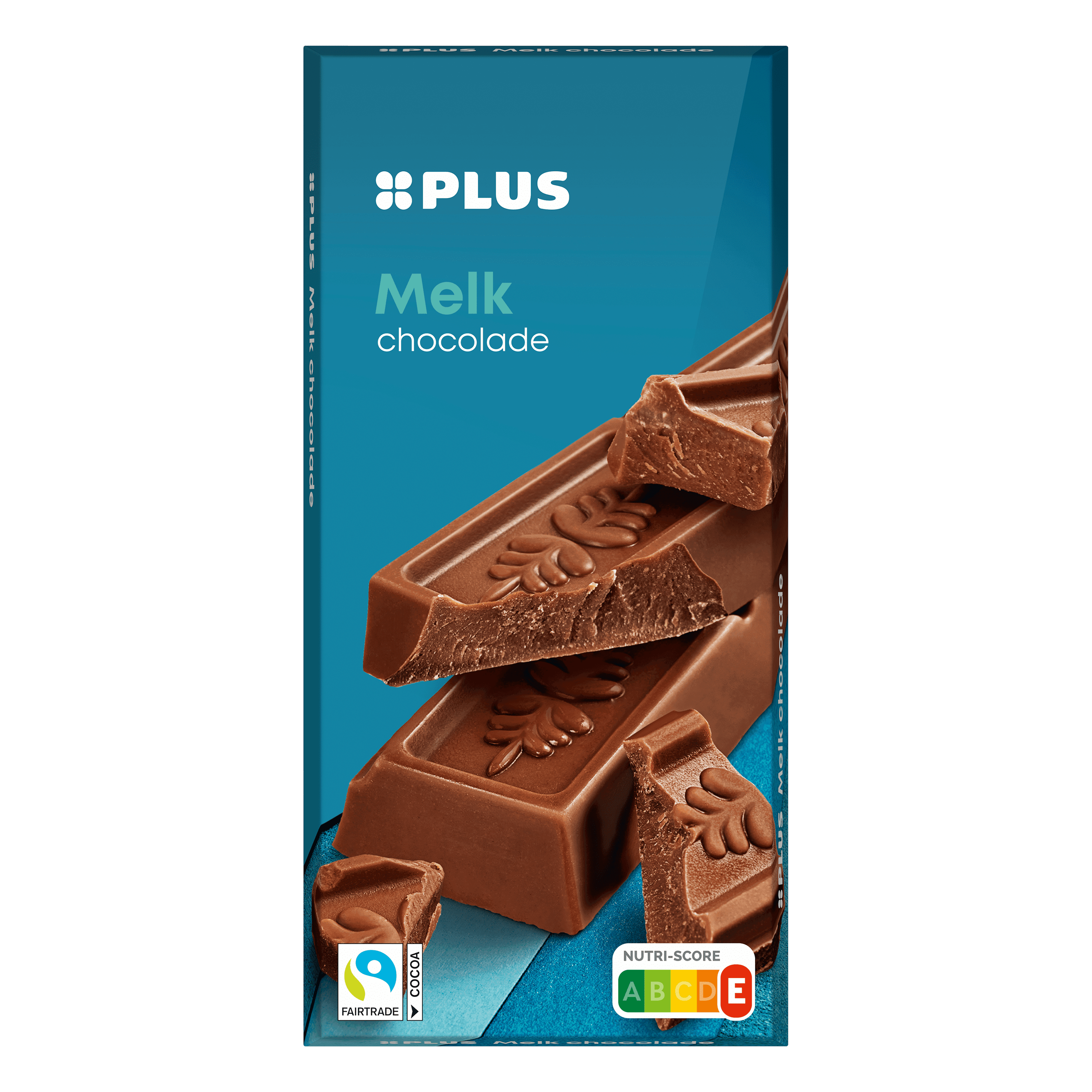 PLUS Chocoladereep melk Fairtrade