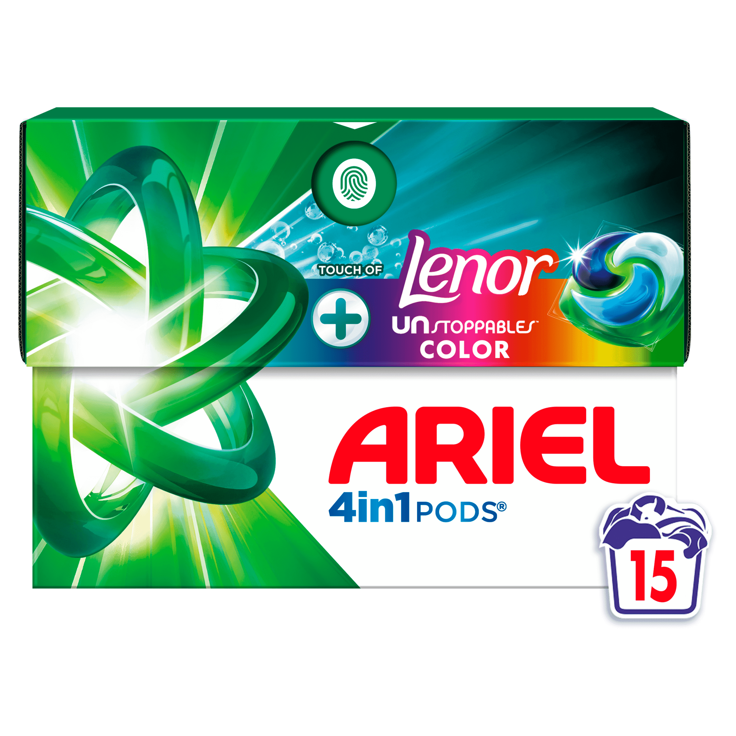 Ariel +Pods 4in1 unstoppables touch of lenor