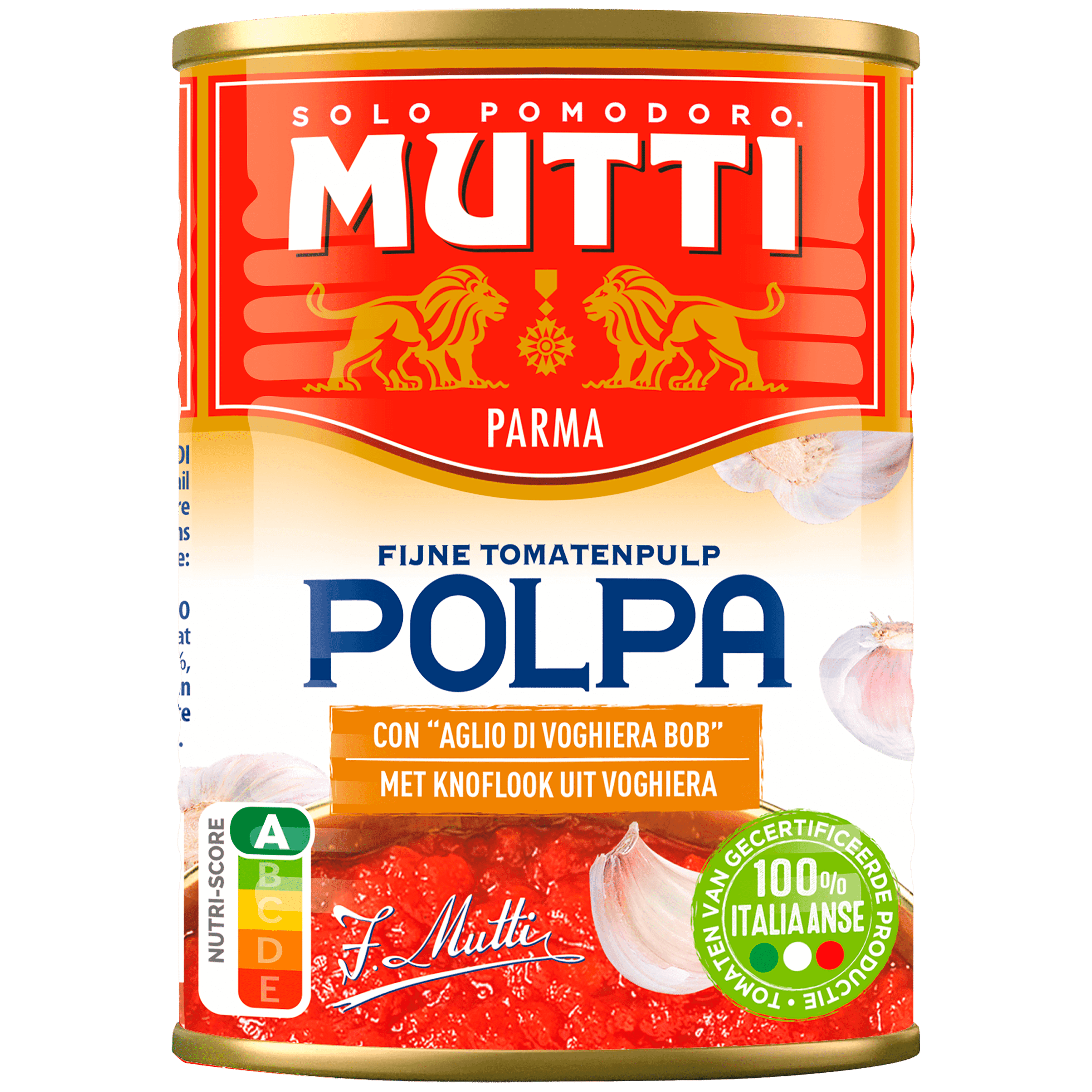 Mutti Polpa Knoflook