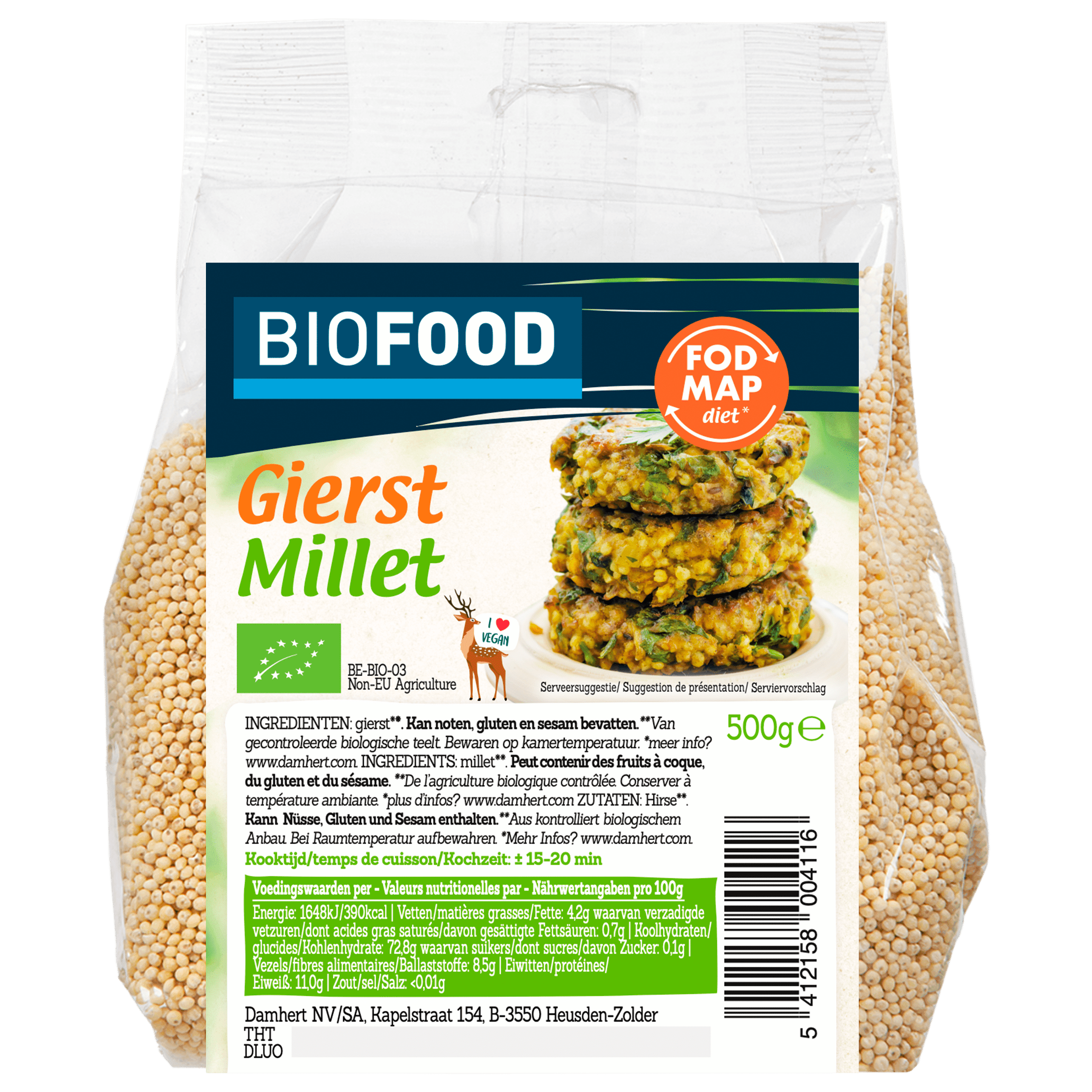 Biofood Gierst bio