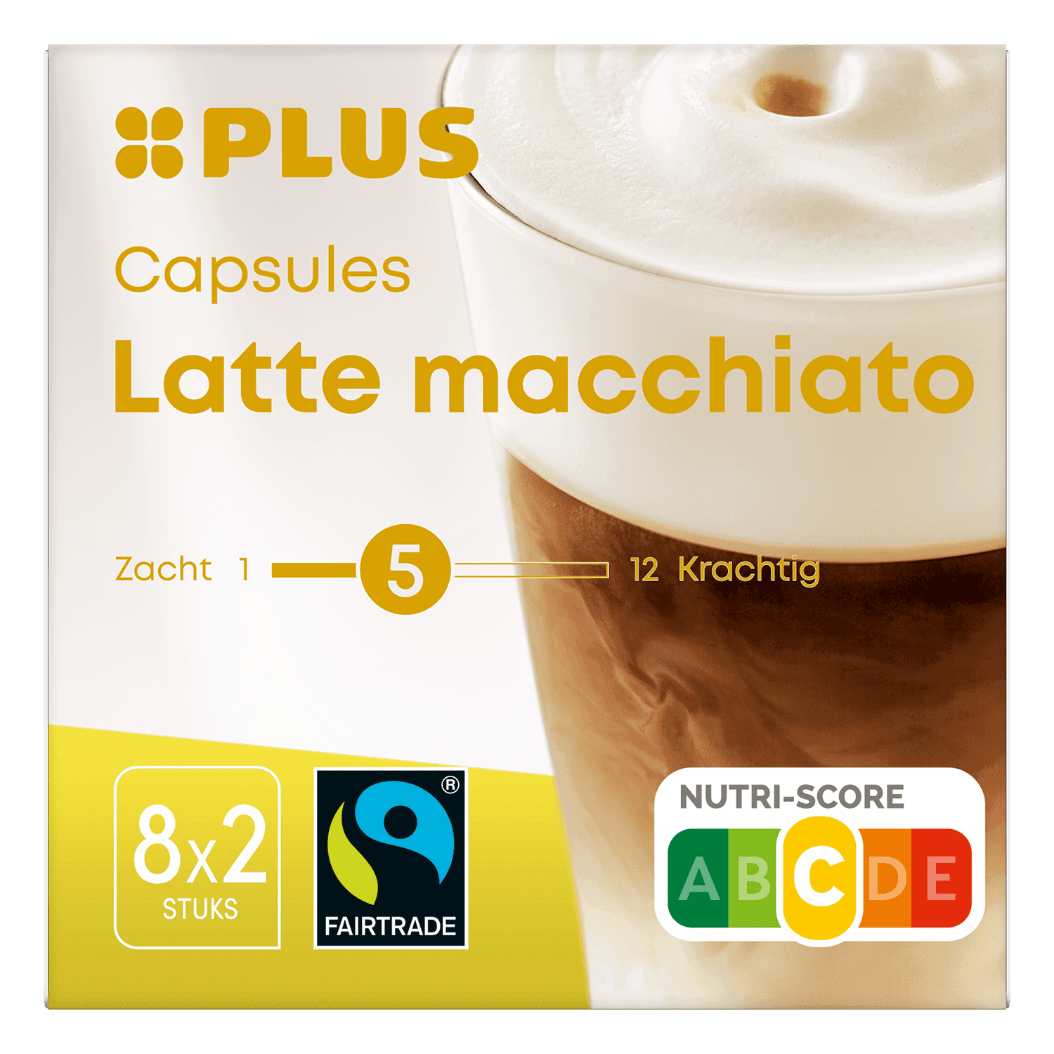 PLUS Koffiecapsules Latte macchiato