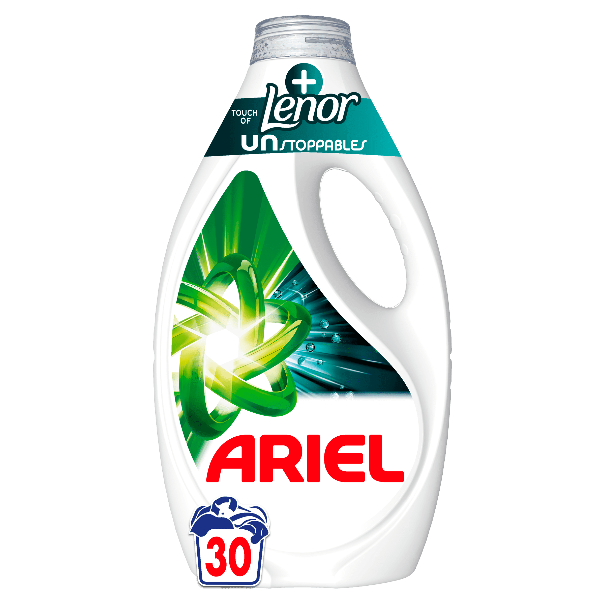 Ariel + Vloeibaar touch of lenor 30sc
