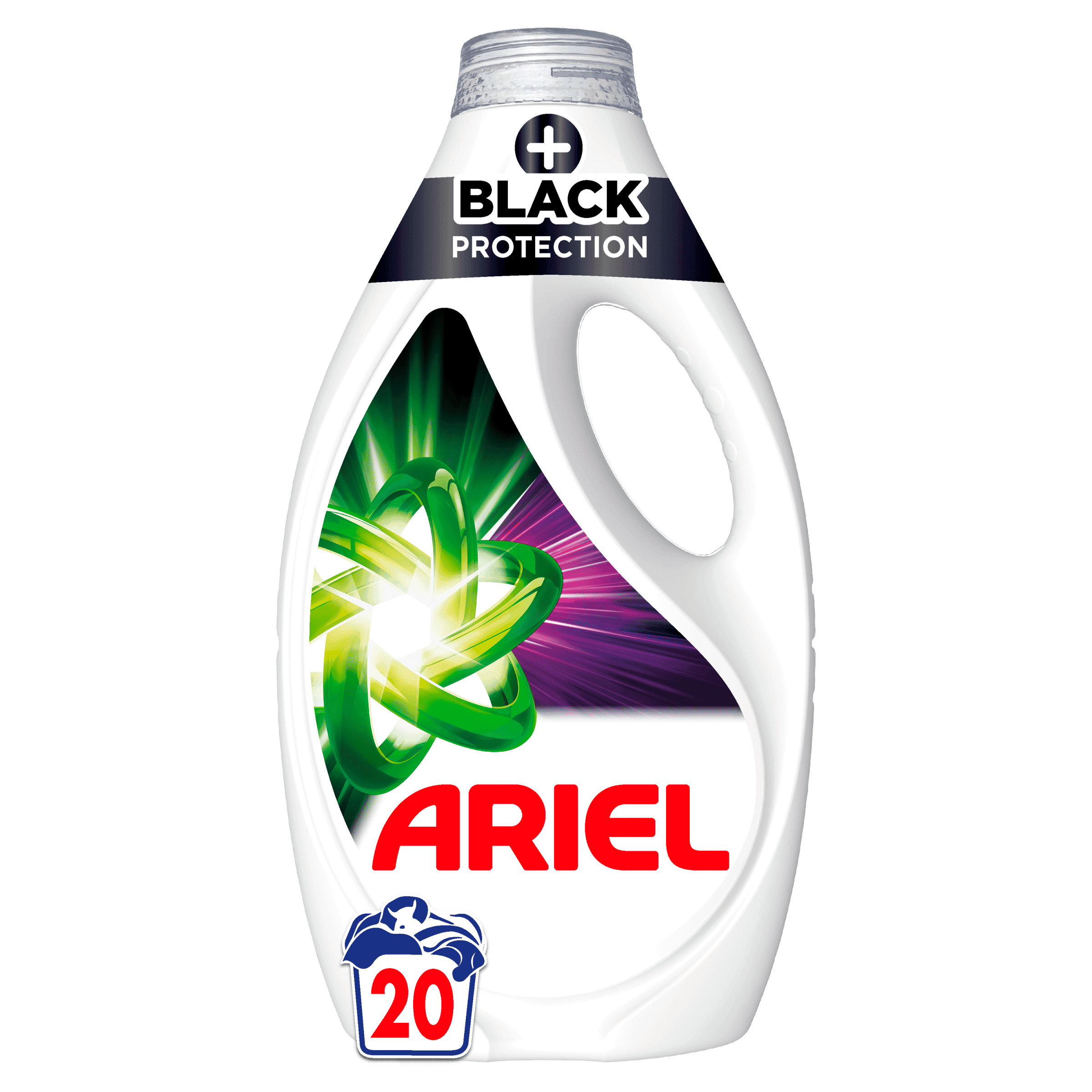 Ariel + Vloeibaar black protection 20sc