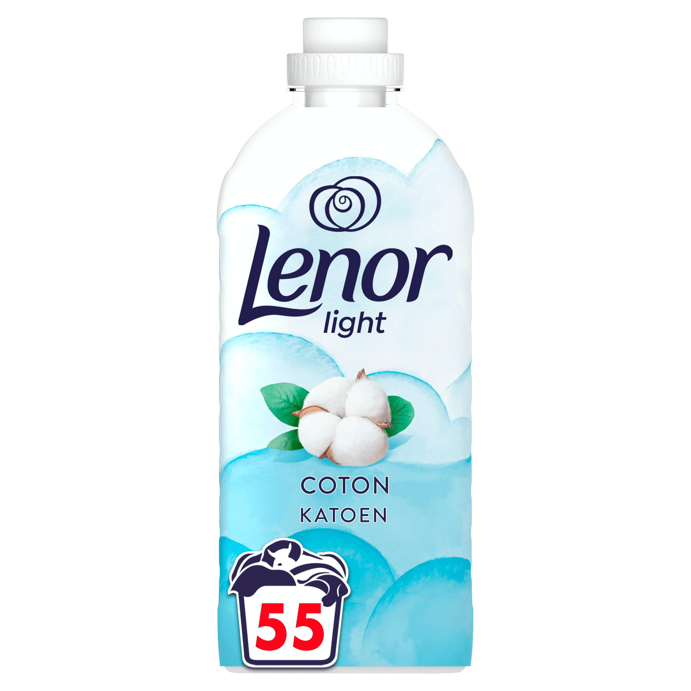 Lenor Light Wasverzachter katoen fris 55sc