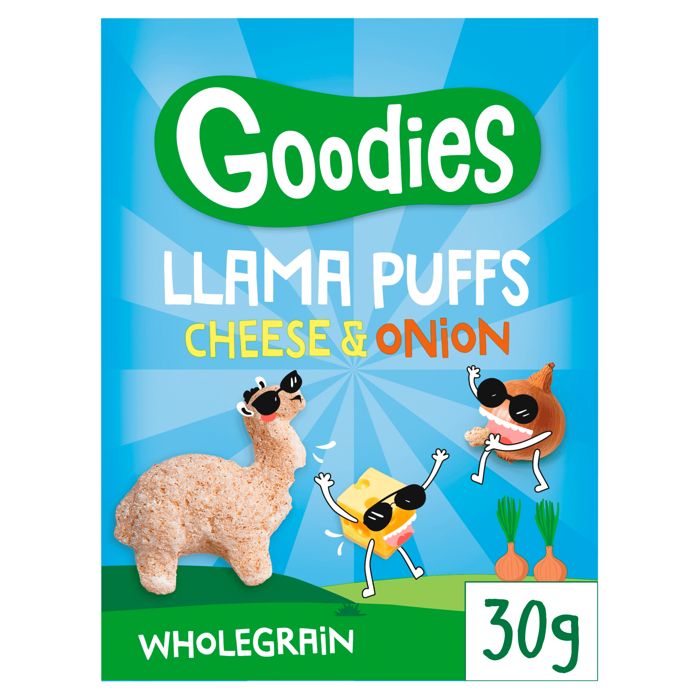 Goodies Lama Puffs cheese & onion