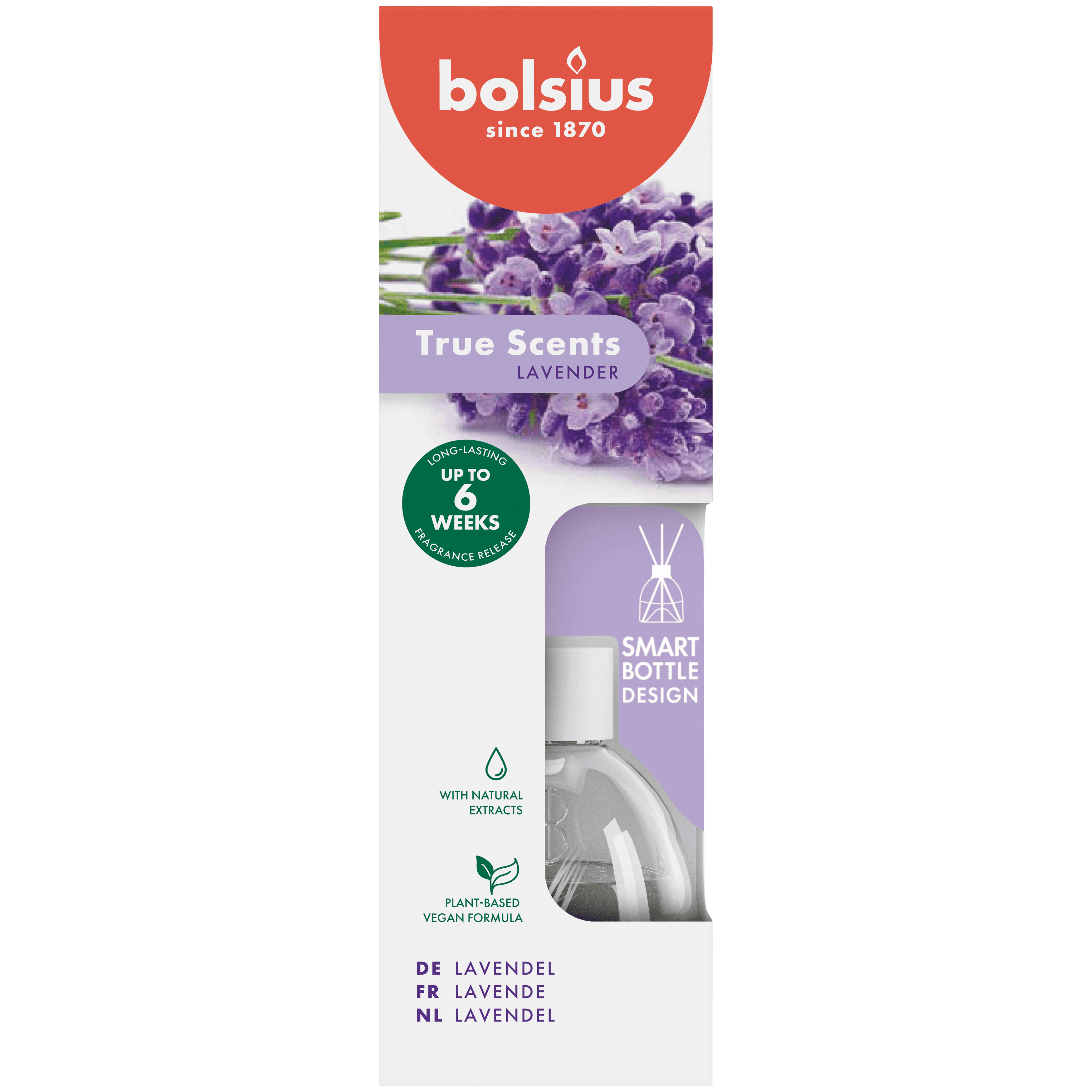 Bolsius Geurverspreider true scents lavender