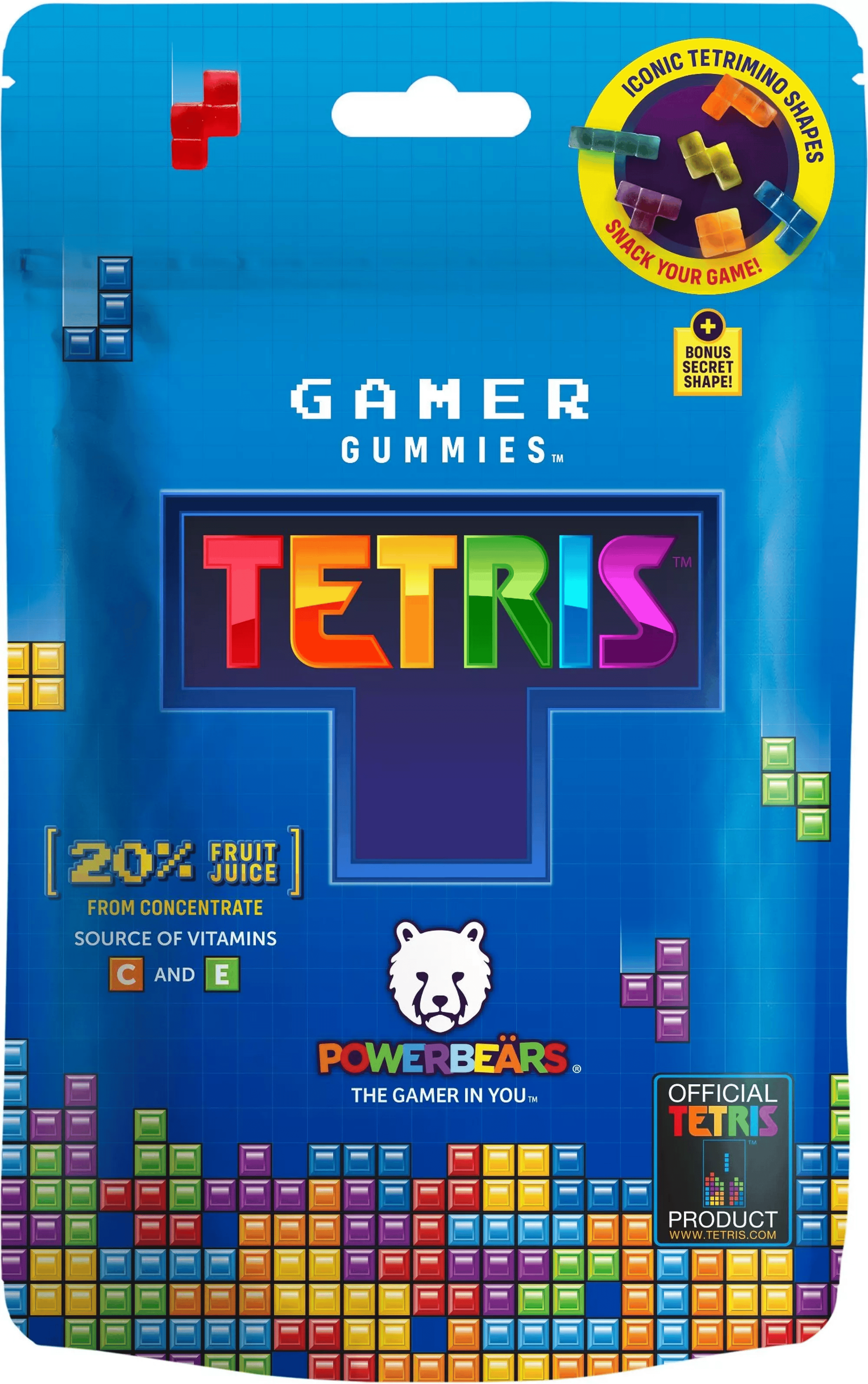 Powerbeärs Tetris Fruit Gum