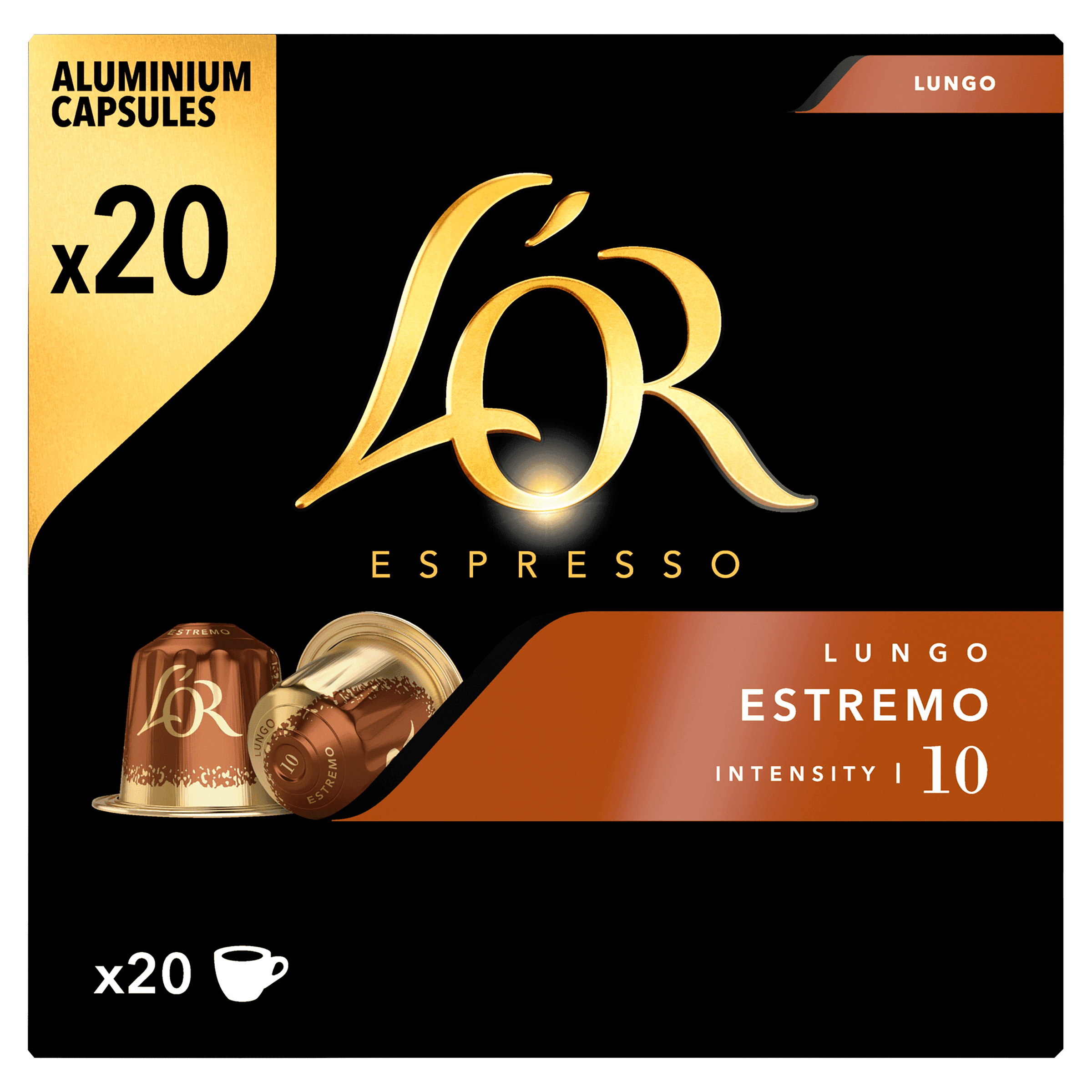 L'Or Lungo estremo voordeelpak koffiecups