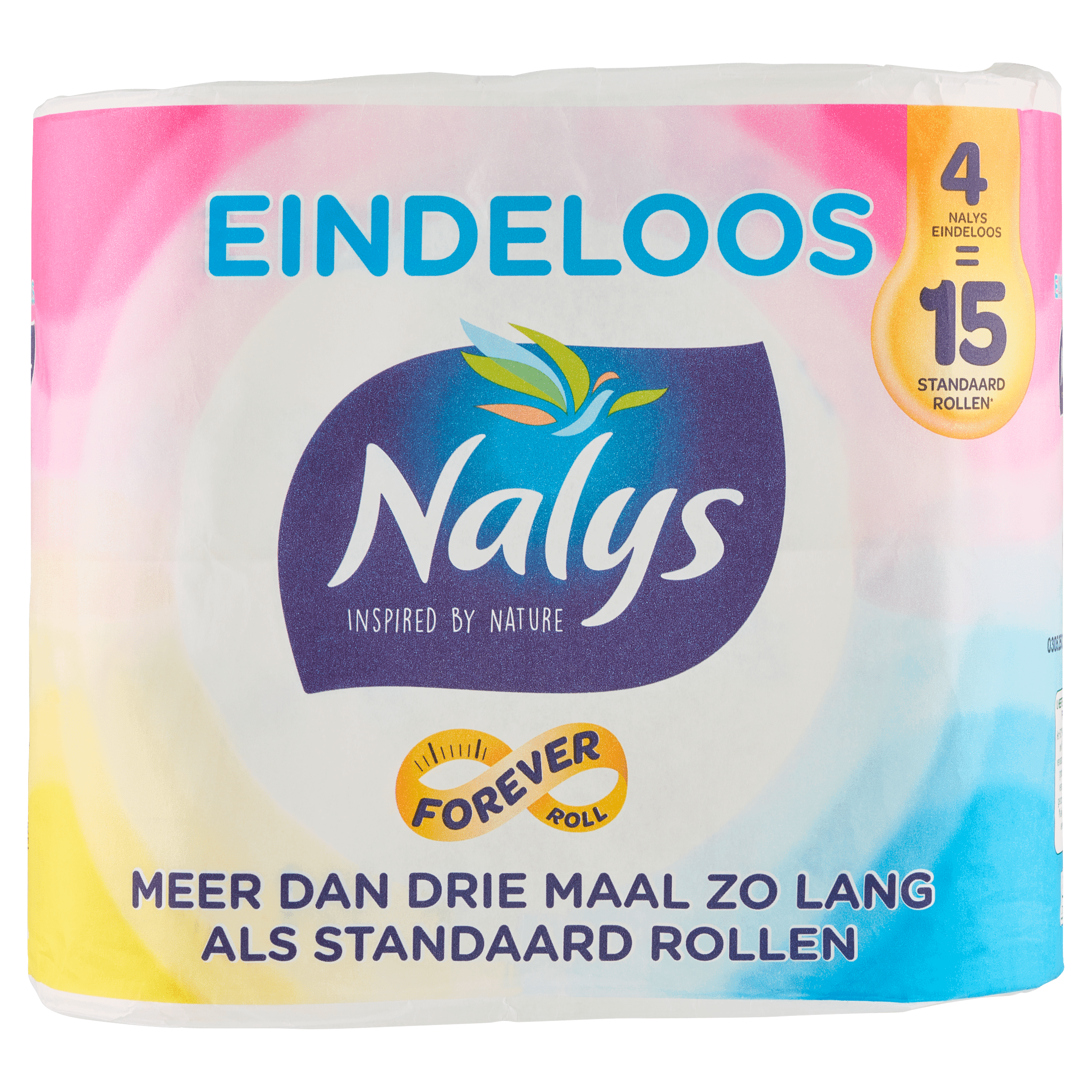 NALYS Toiletpapier Eindeloos 4=15