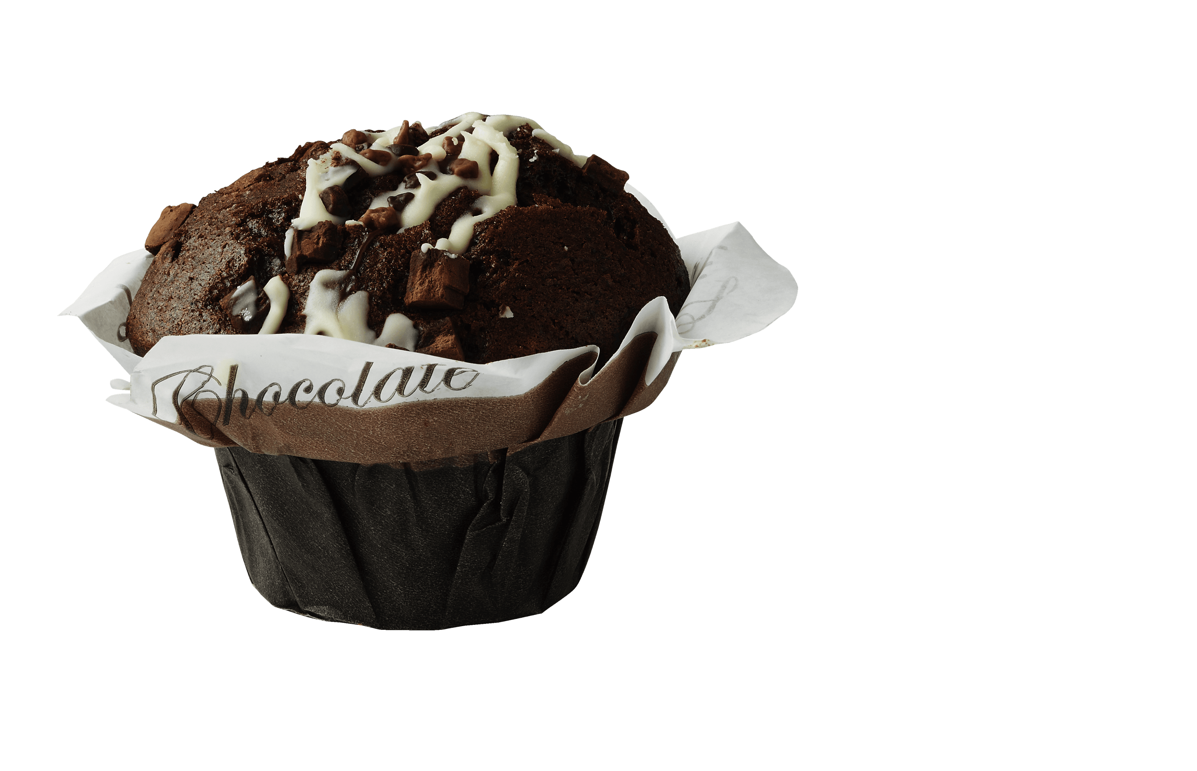PLUS Triple Chocolate Muffin Fairtrade