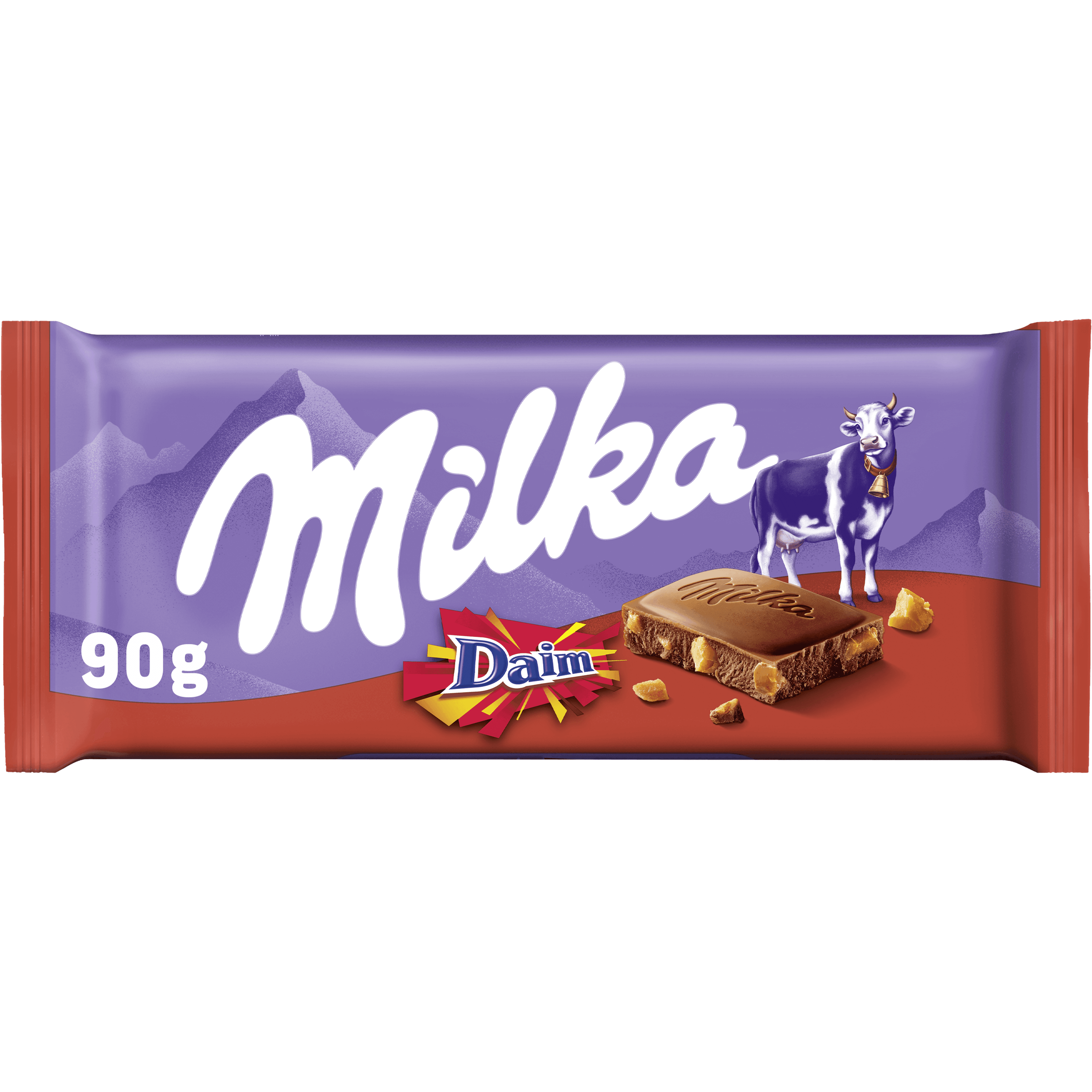Milka Chocoladereep Daim