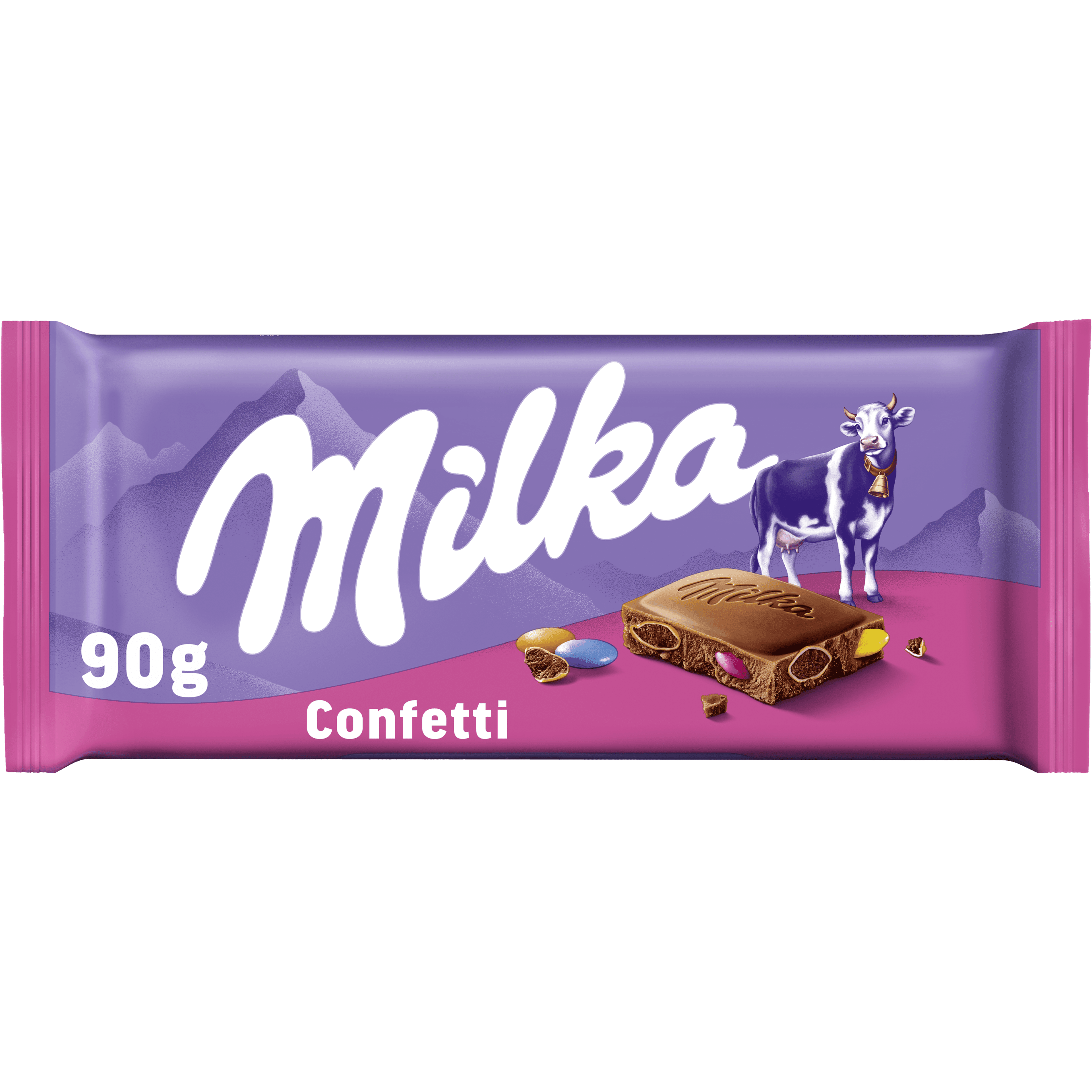 Milka Chocoladereep Confetti