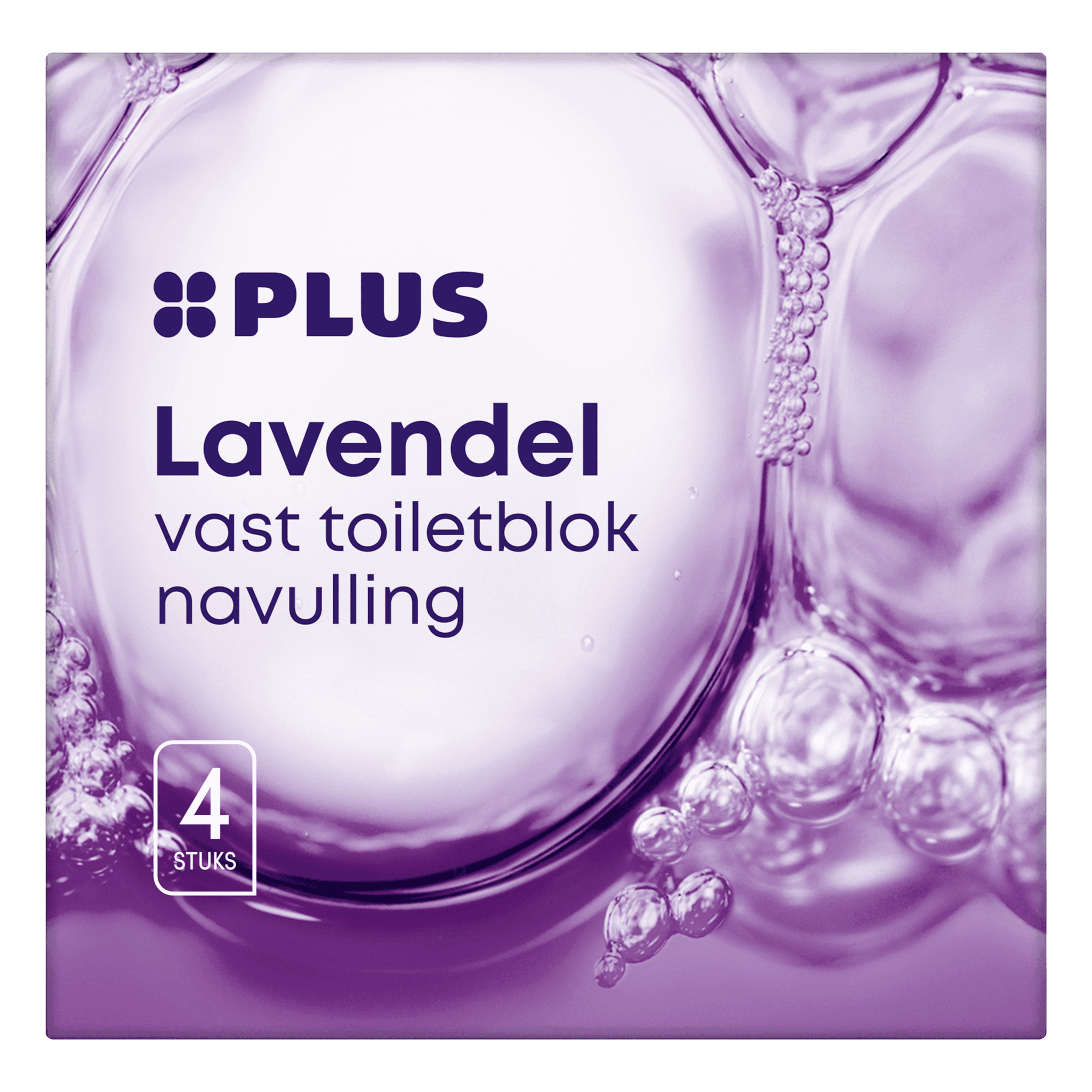 PLUS Toiletblok vast Lavendel navul