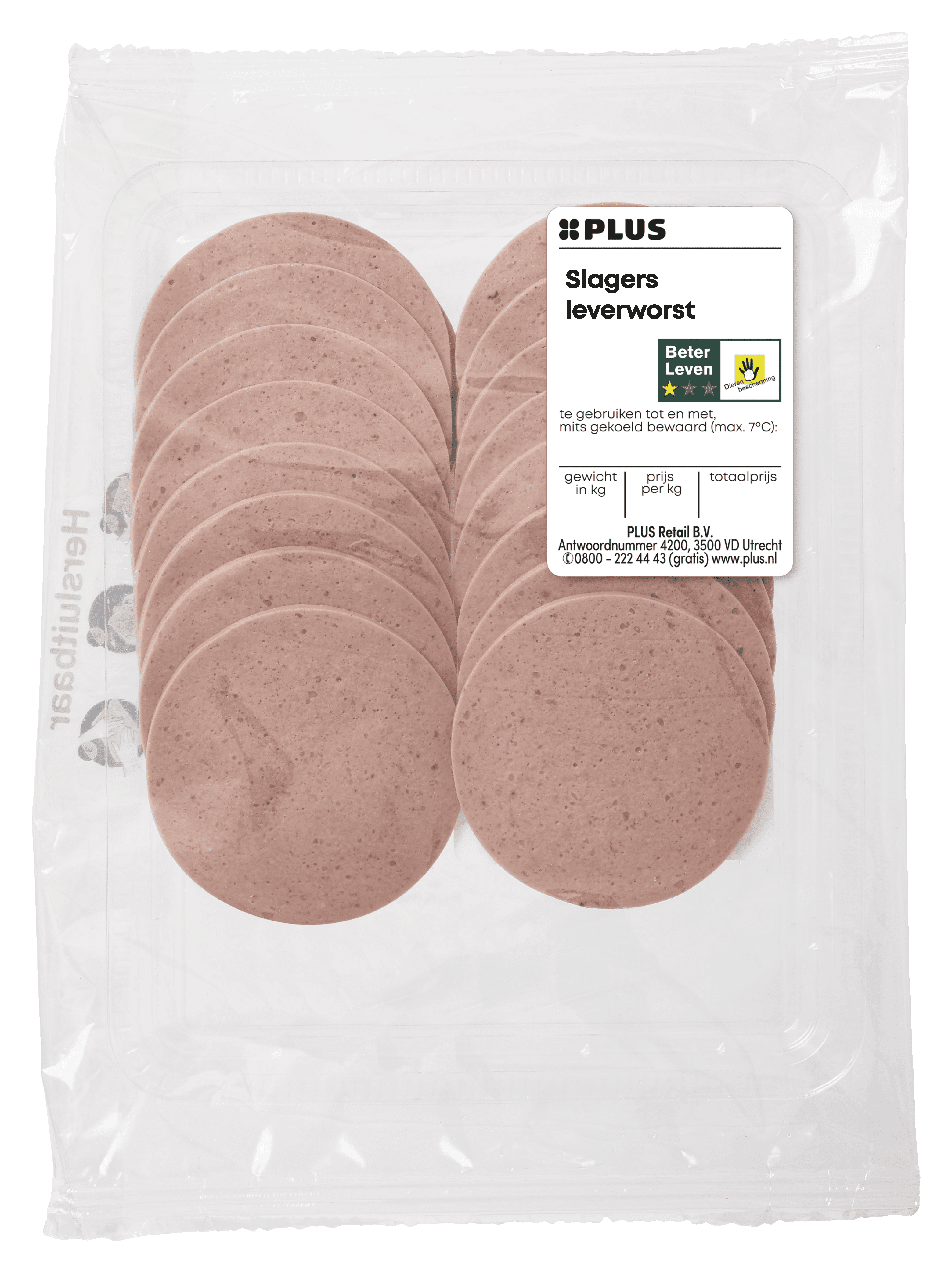 PLUS Slagersleverworst