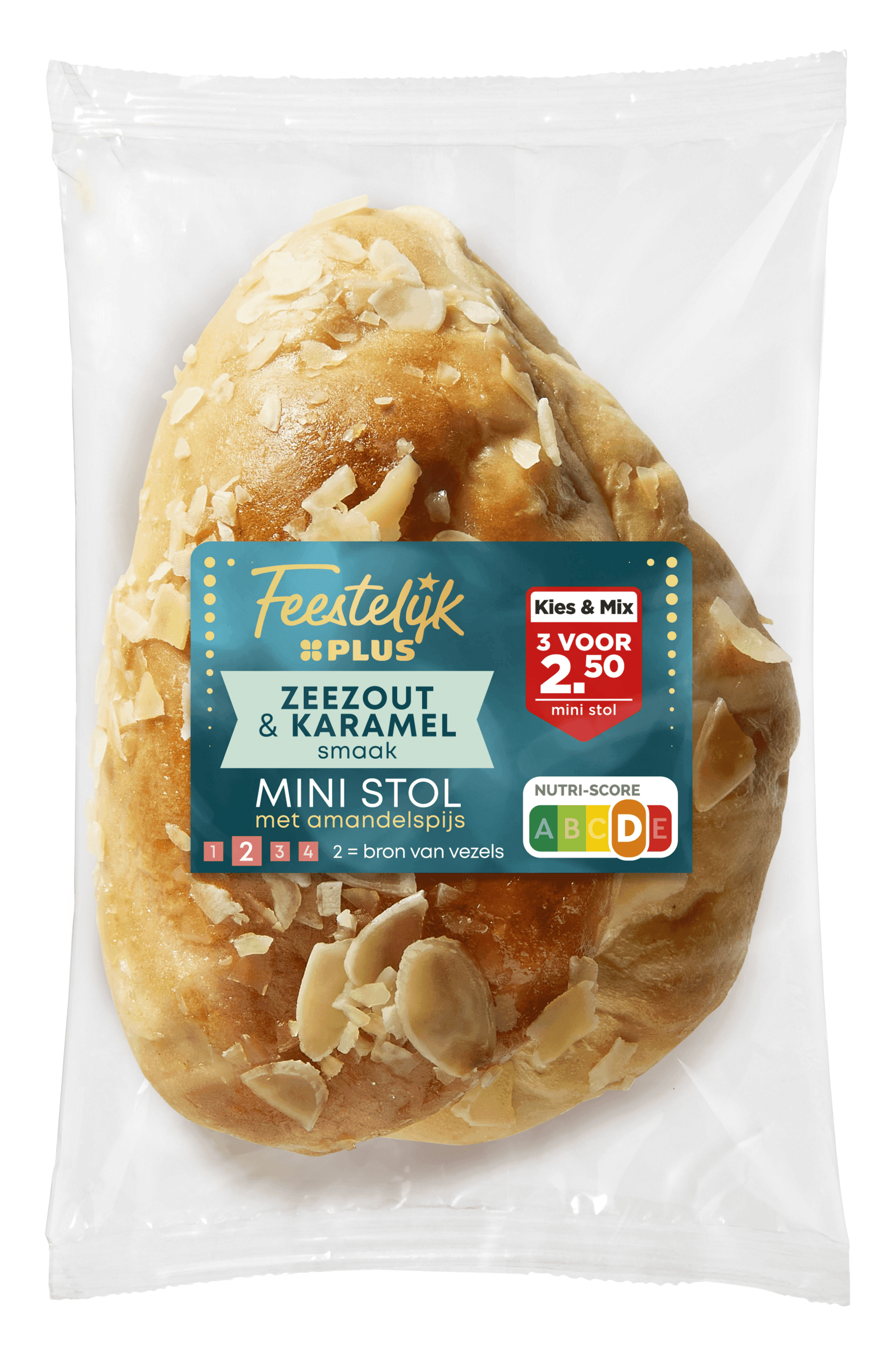 Feestelijk PLUS Mini stol karamel zeezout