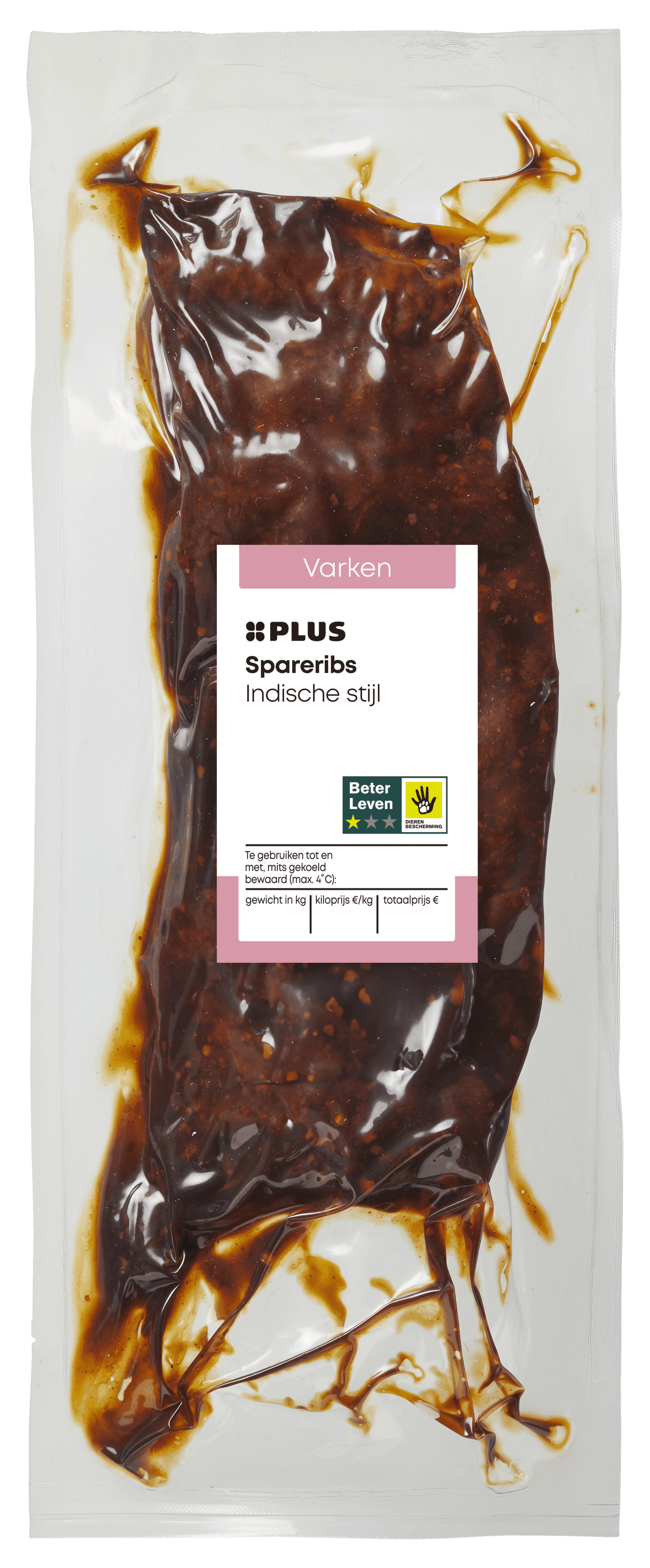 PLUS Spareribs Indische stijl