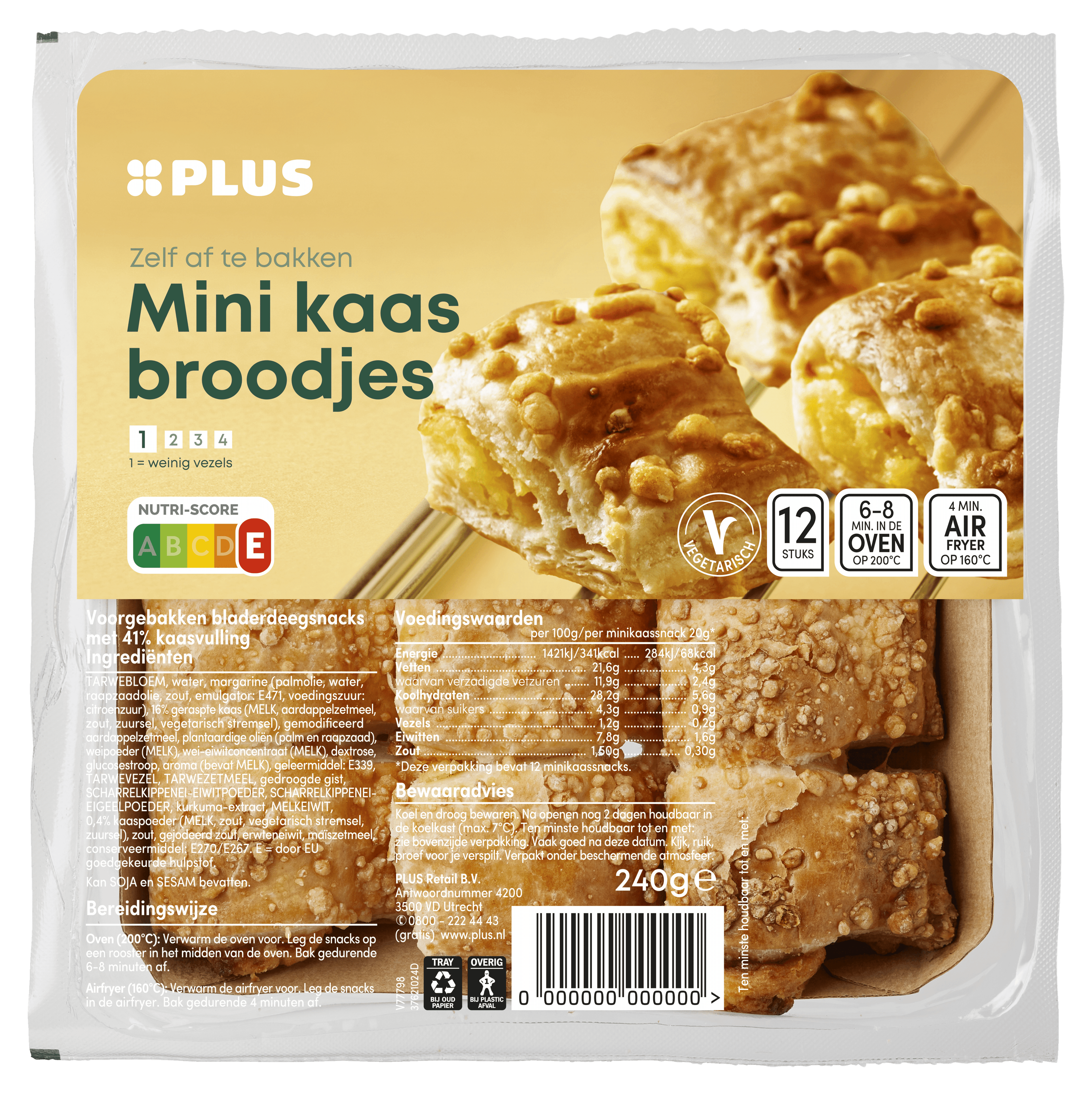 PLUS Mini kaasbroodjes