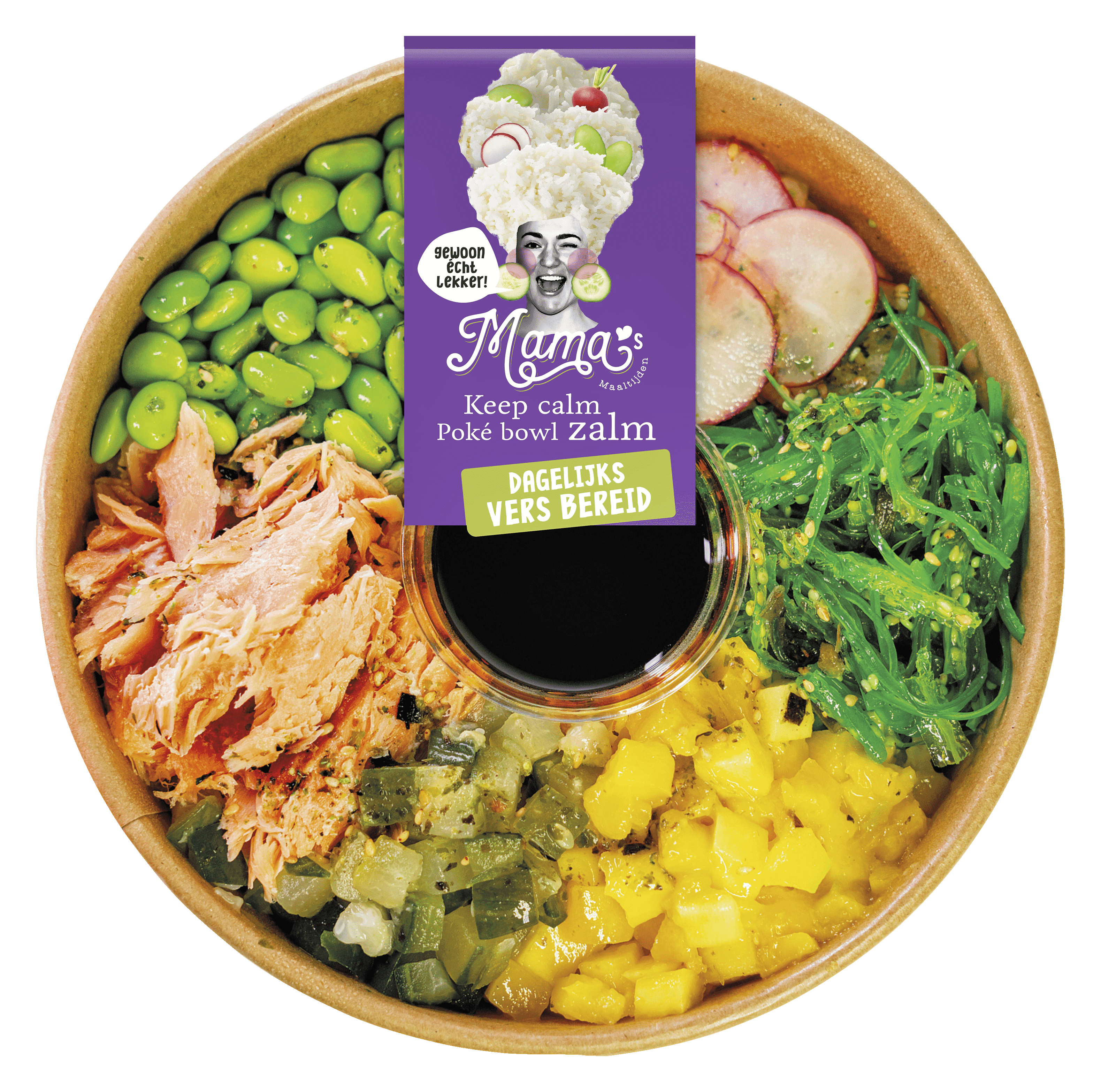 Mama's Maaltijden Poké bowl zalm