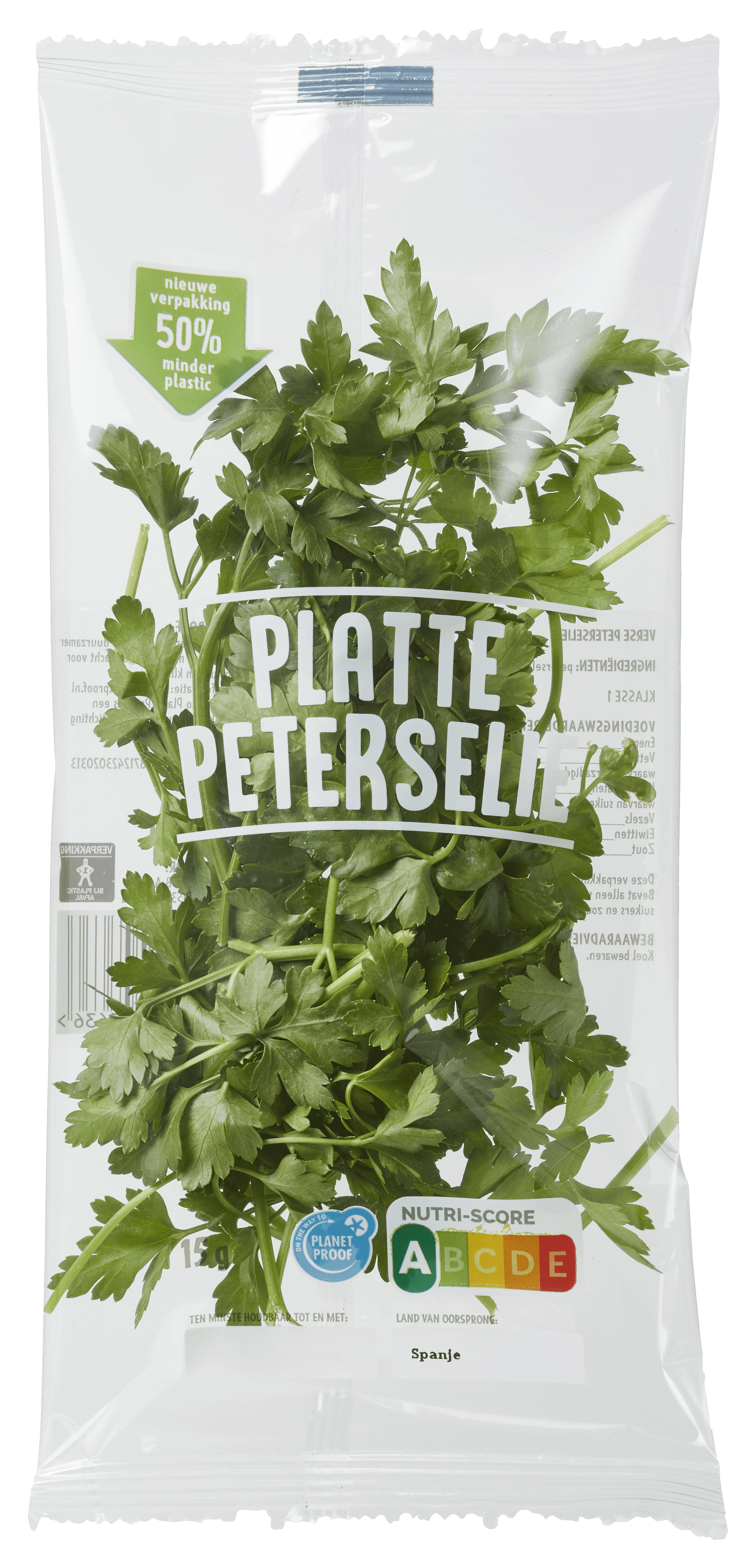 Neutraal Platte peterselie zakje