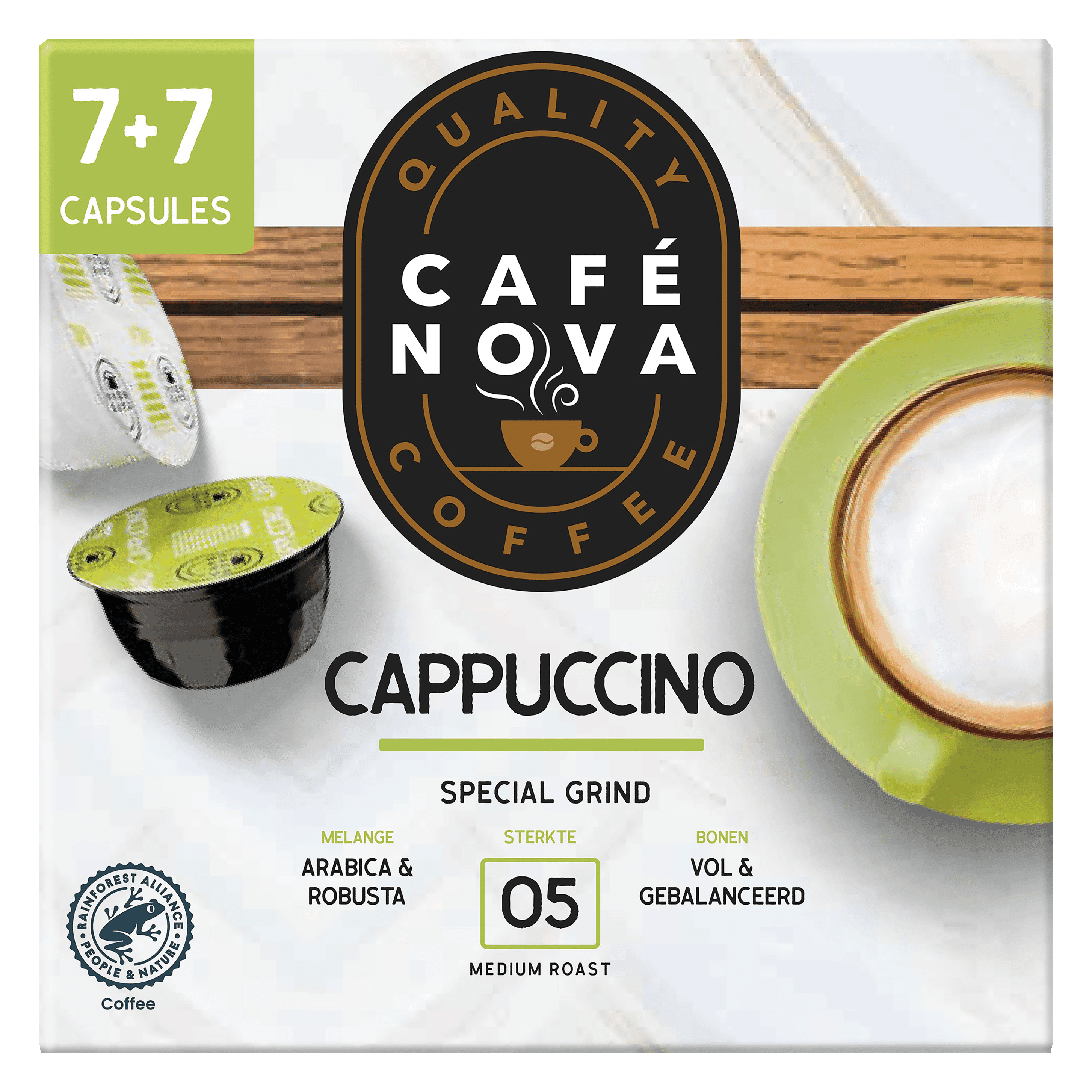 Café Nova Koffiecapsules cappuccino