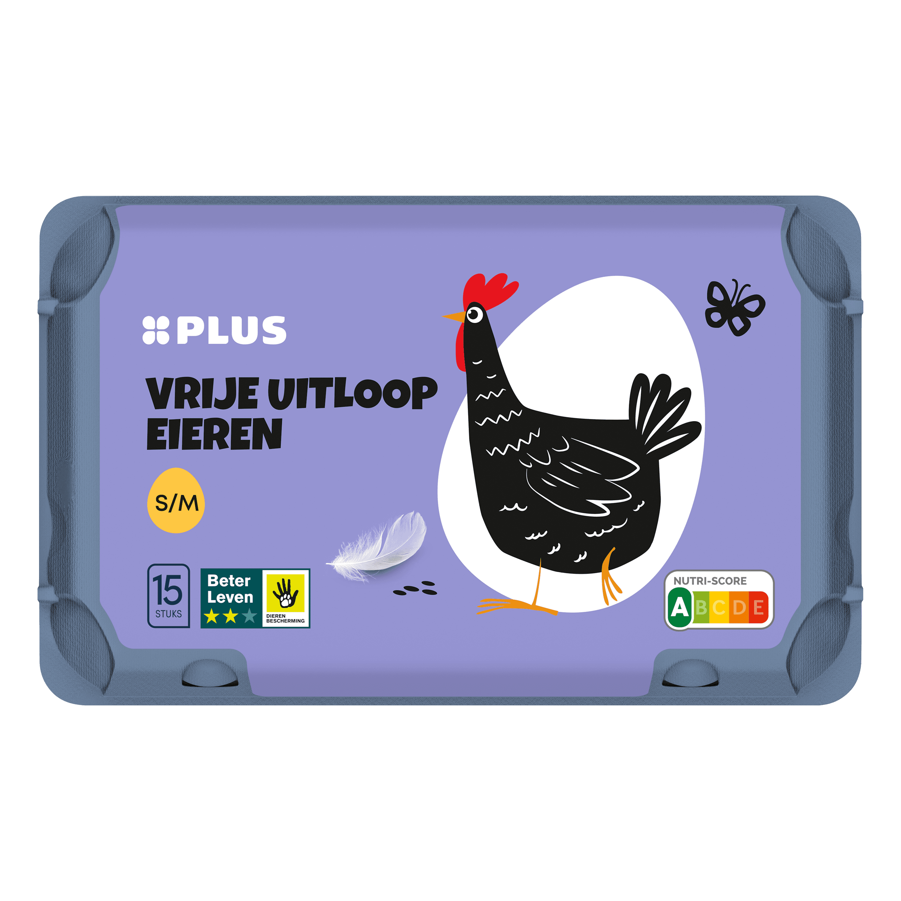 PLUS PLUS Vrije uitloop eieren M