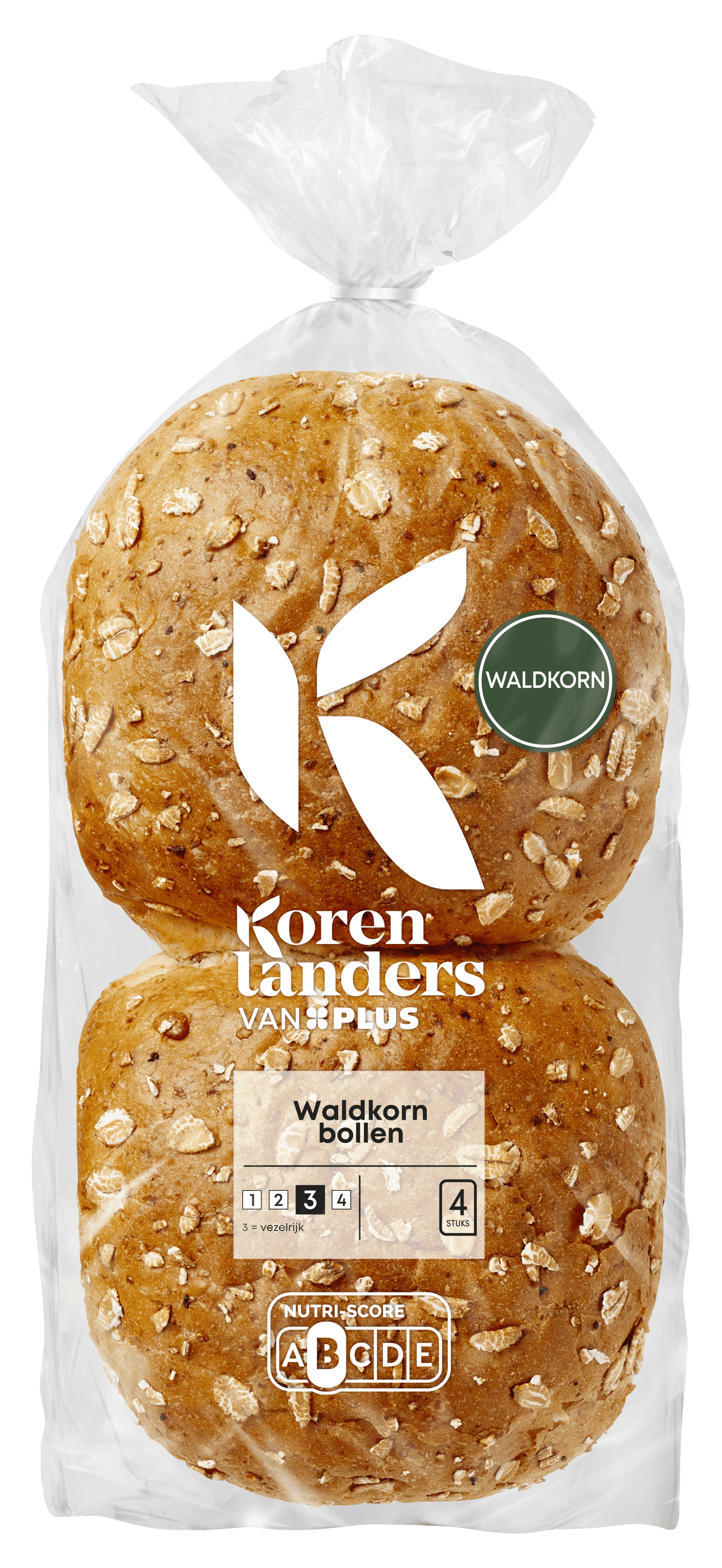 PLUS Korenlanders Waldkorn bollen