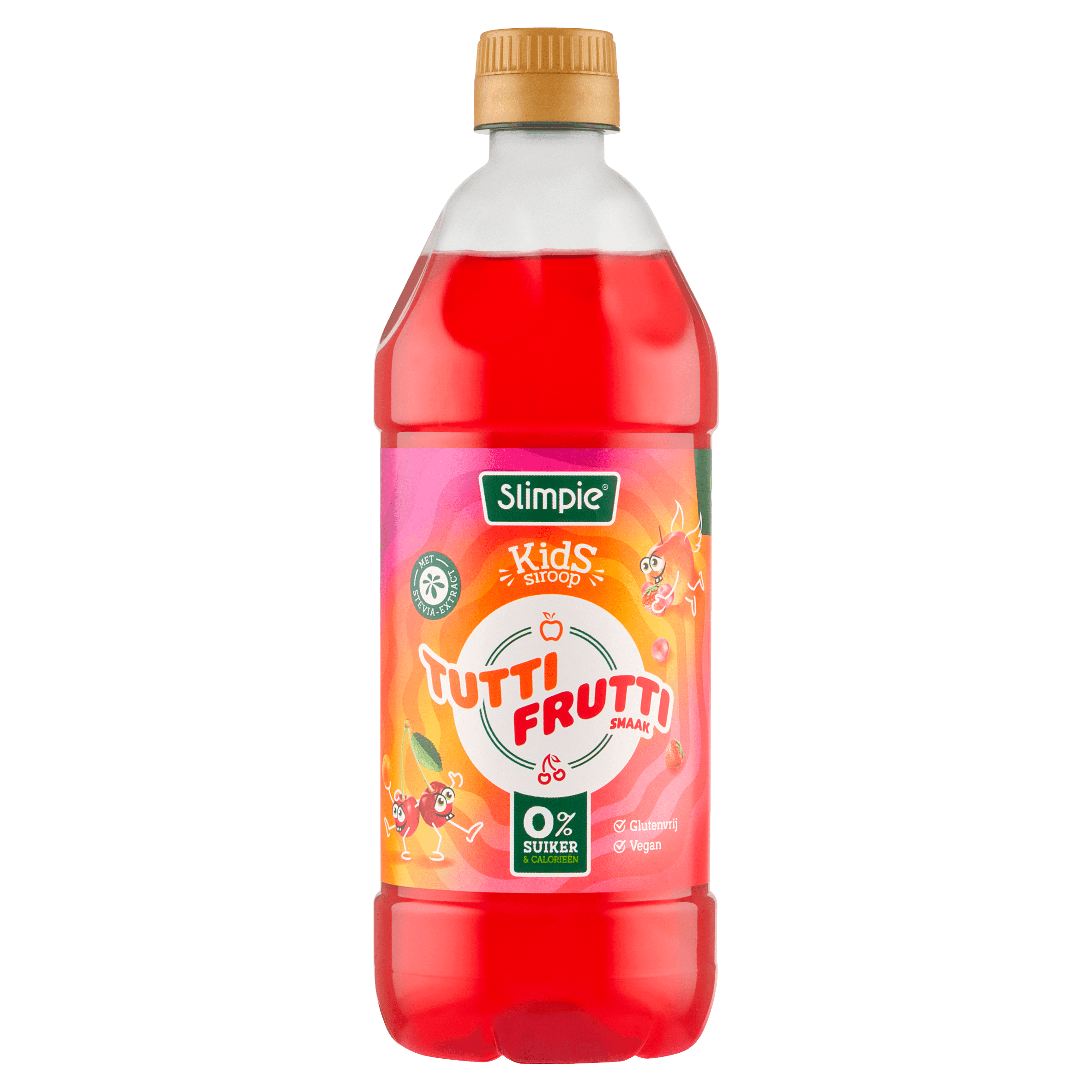 Slimpie Limonadesiroop kids tutti frutti